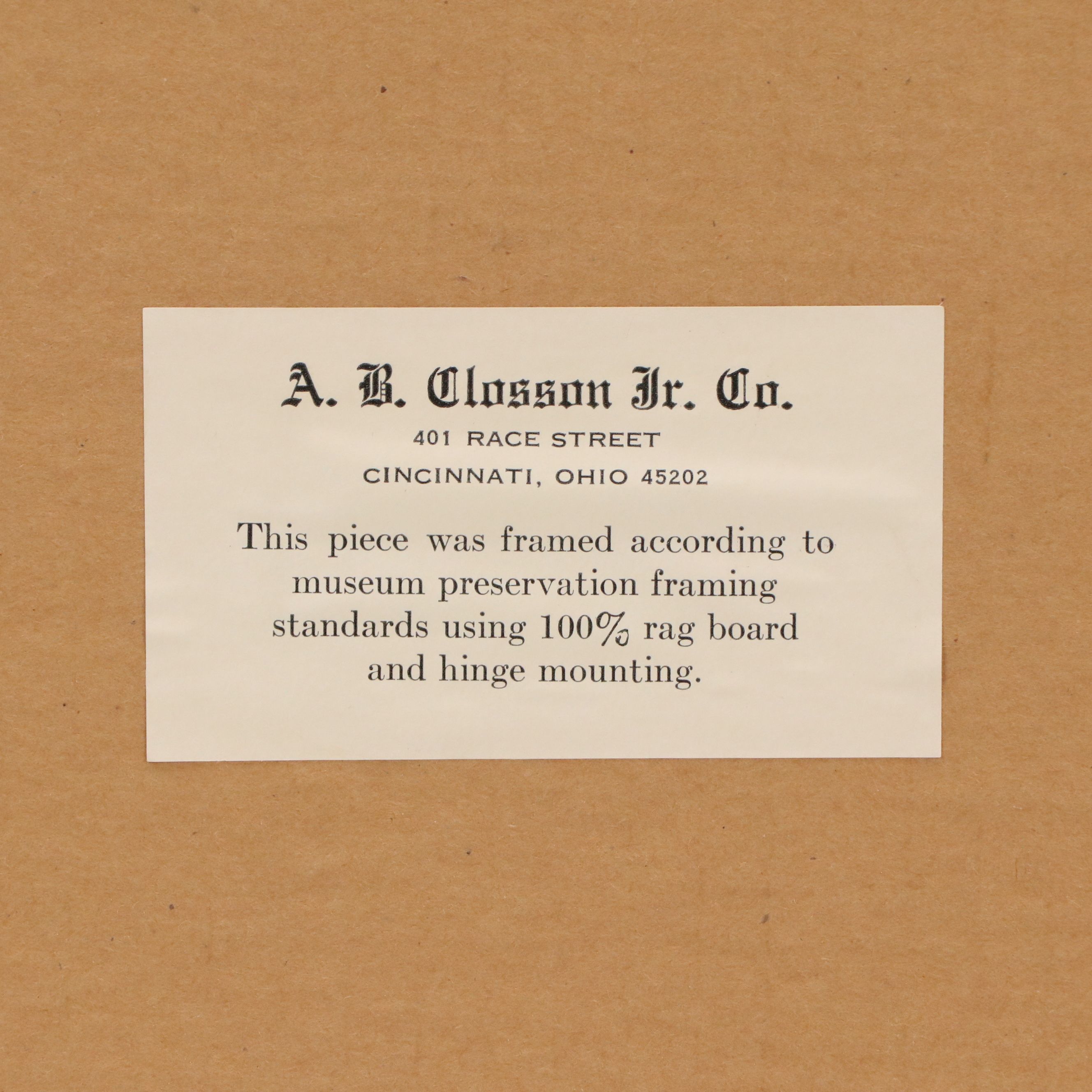 Signed Watercolor on Intaglio Print "Amaryllis," 1982