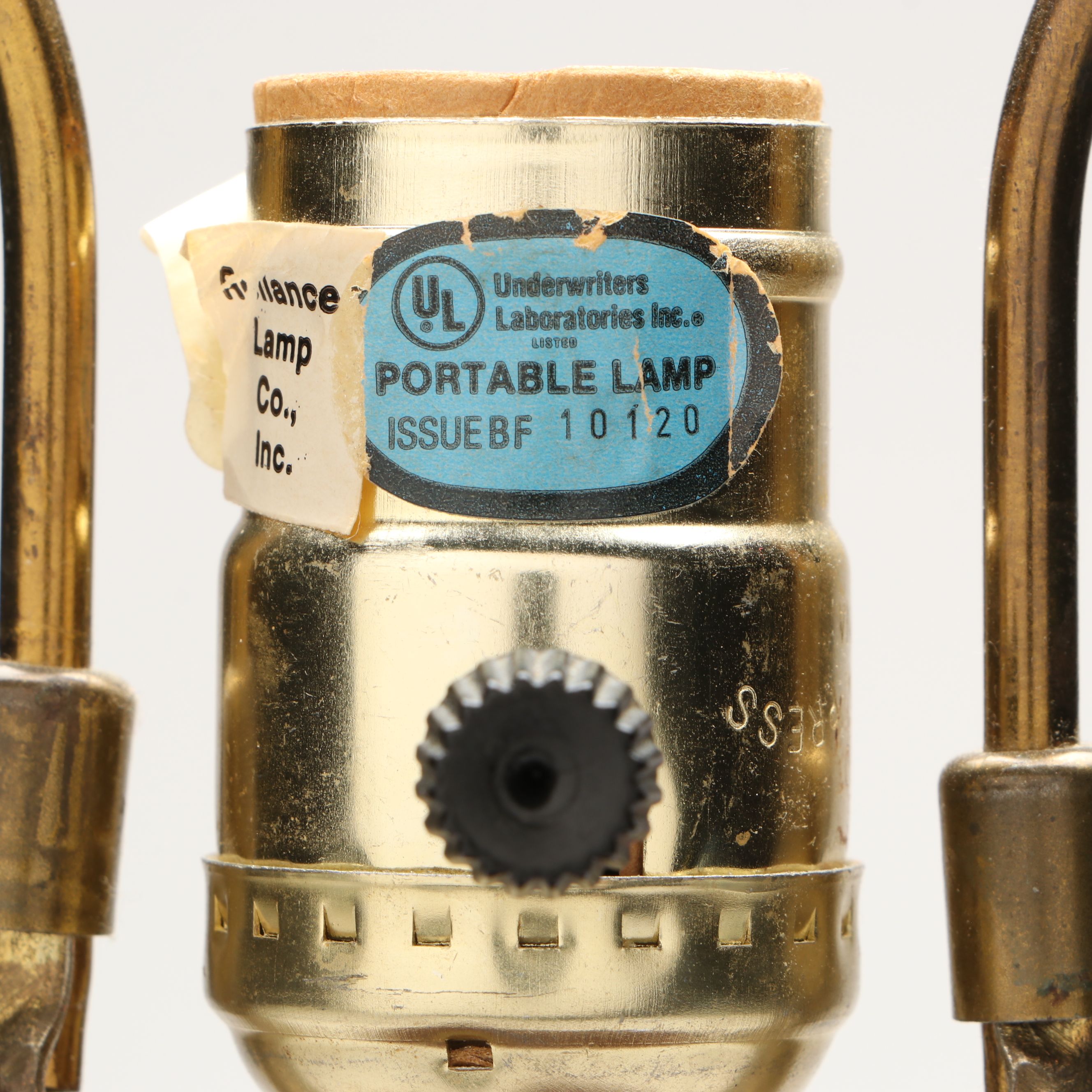 Chinese Style Floral Blue and White Porcelain Table Lamp on Resin Base