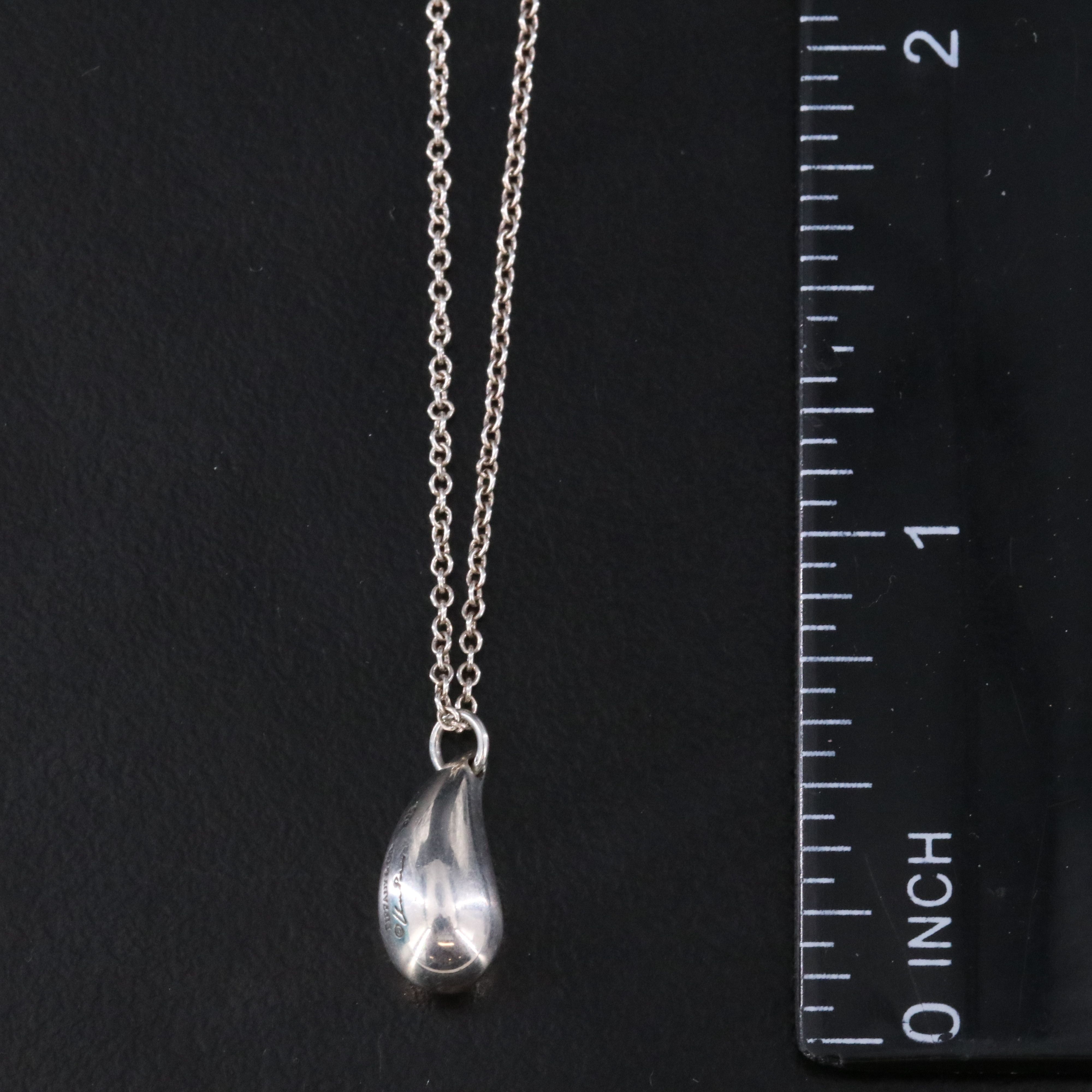 Elsa Perretti for Tiffany & Co. Sterling Silver Teardrop Pendant Necklace
