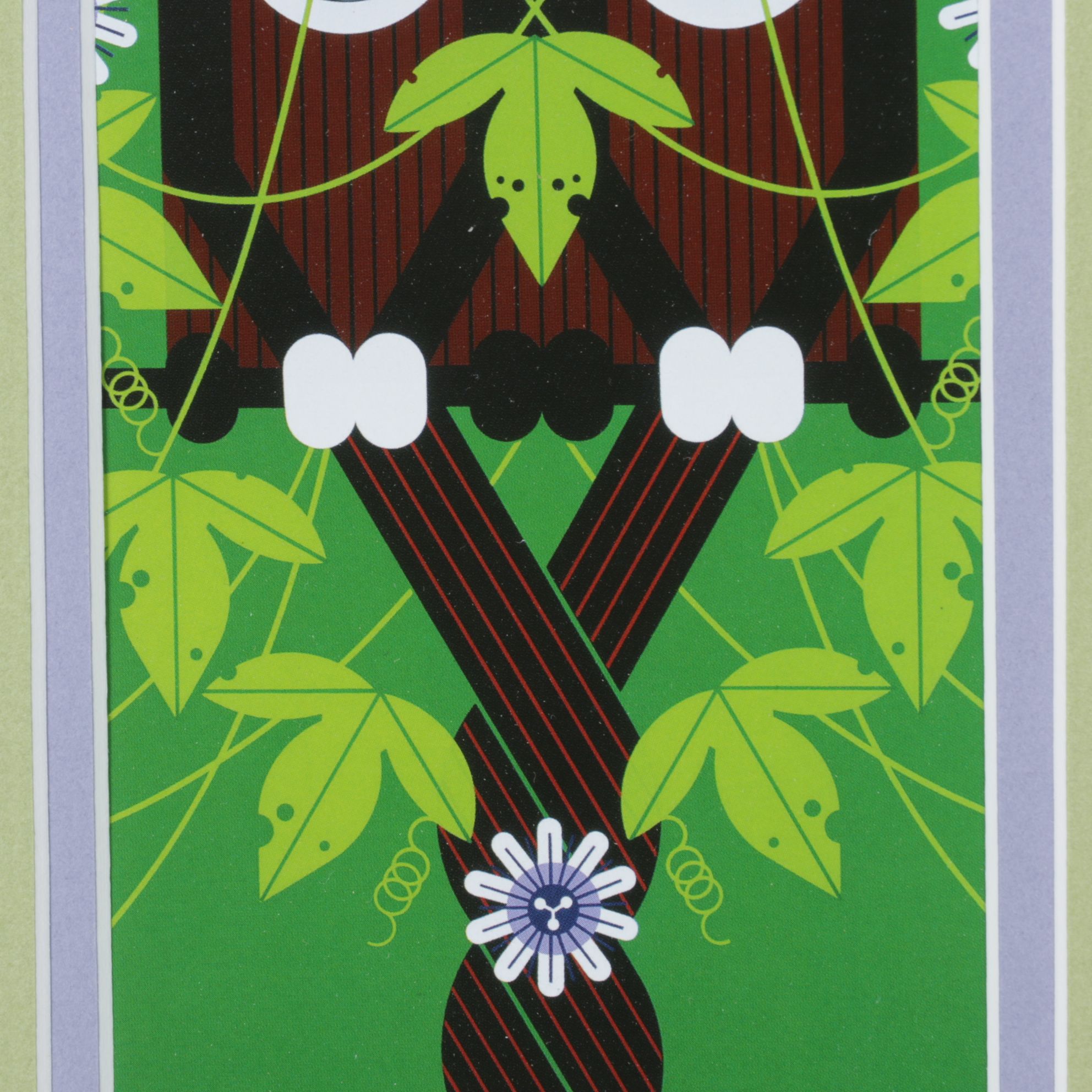 Offset Lithograph After Charley Harper  "Love on a Limb", 1986