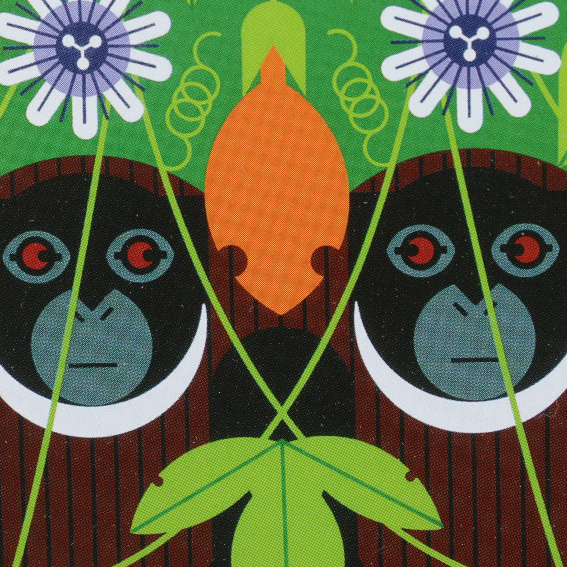 Offset Lithograph After Charley Harper  "Love on a Limb", 1986