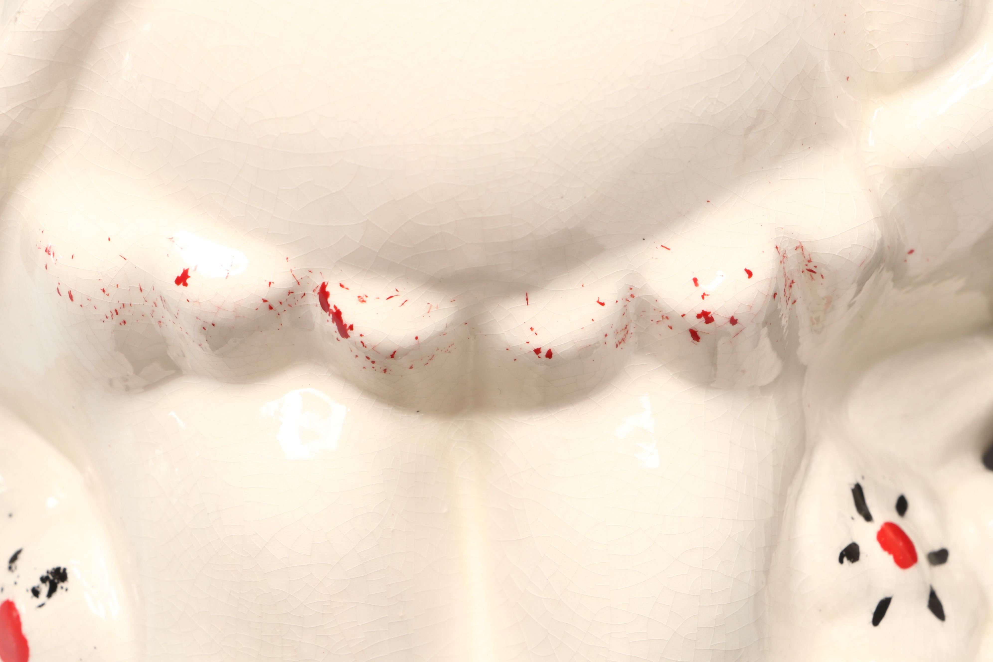 Mickey and Minnie Mouse Turnabout Style Ceramic Cookie Jar