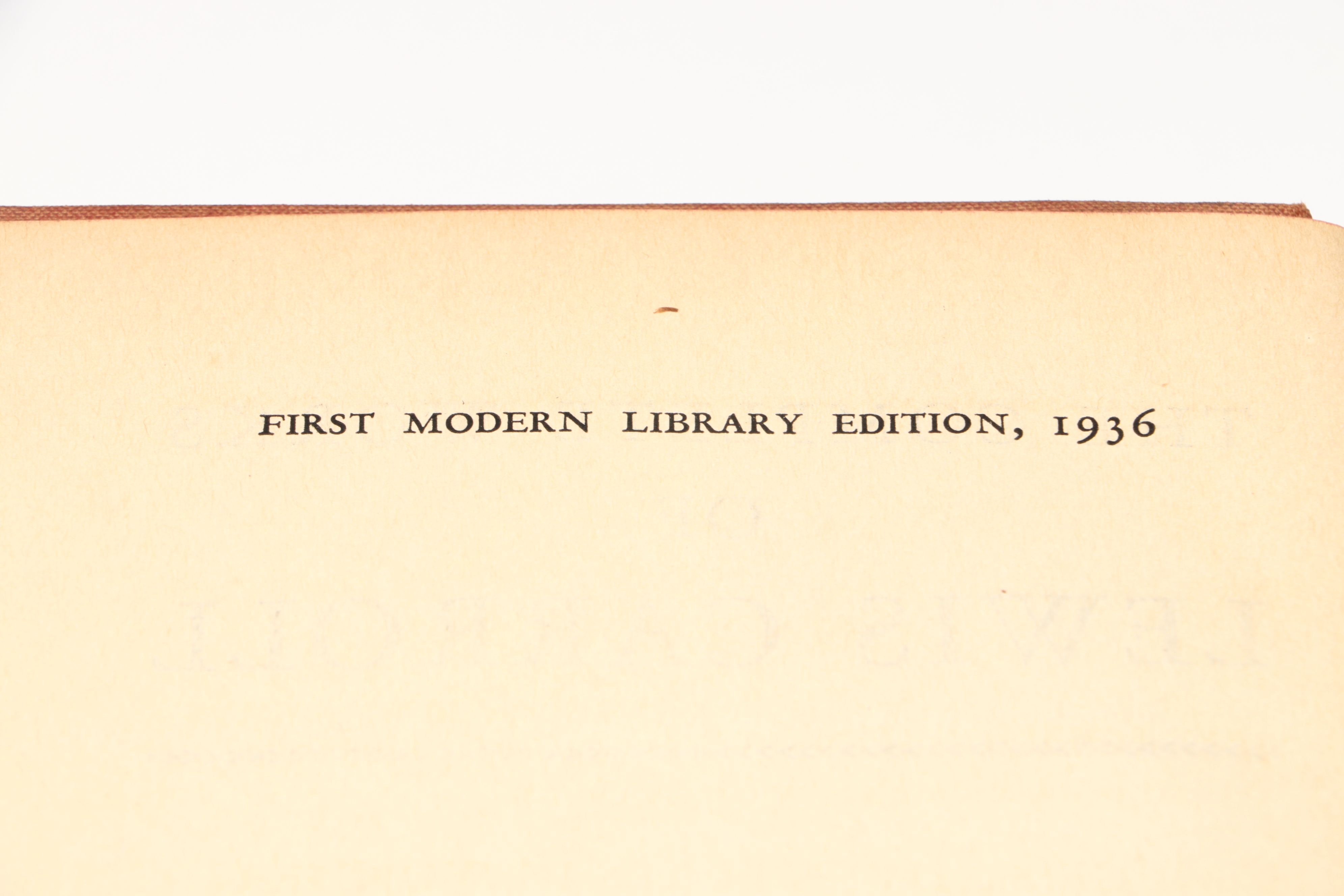 "The Basic Writings of Sigmund Freud" and More Modern Library Books, 1930s