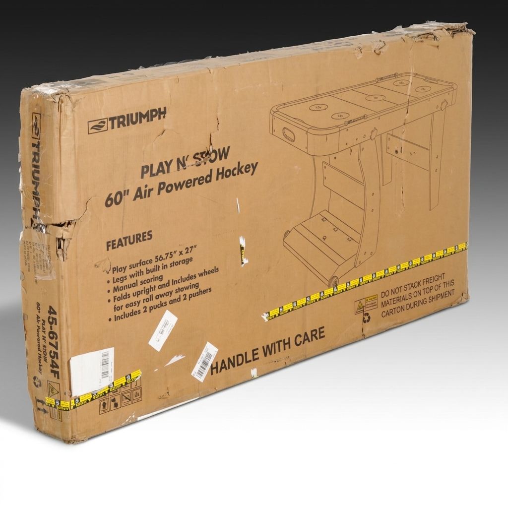 Triumph "Play n' Stow" 60-Inch Air Powered Hockey Table
