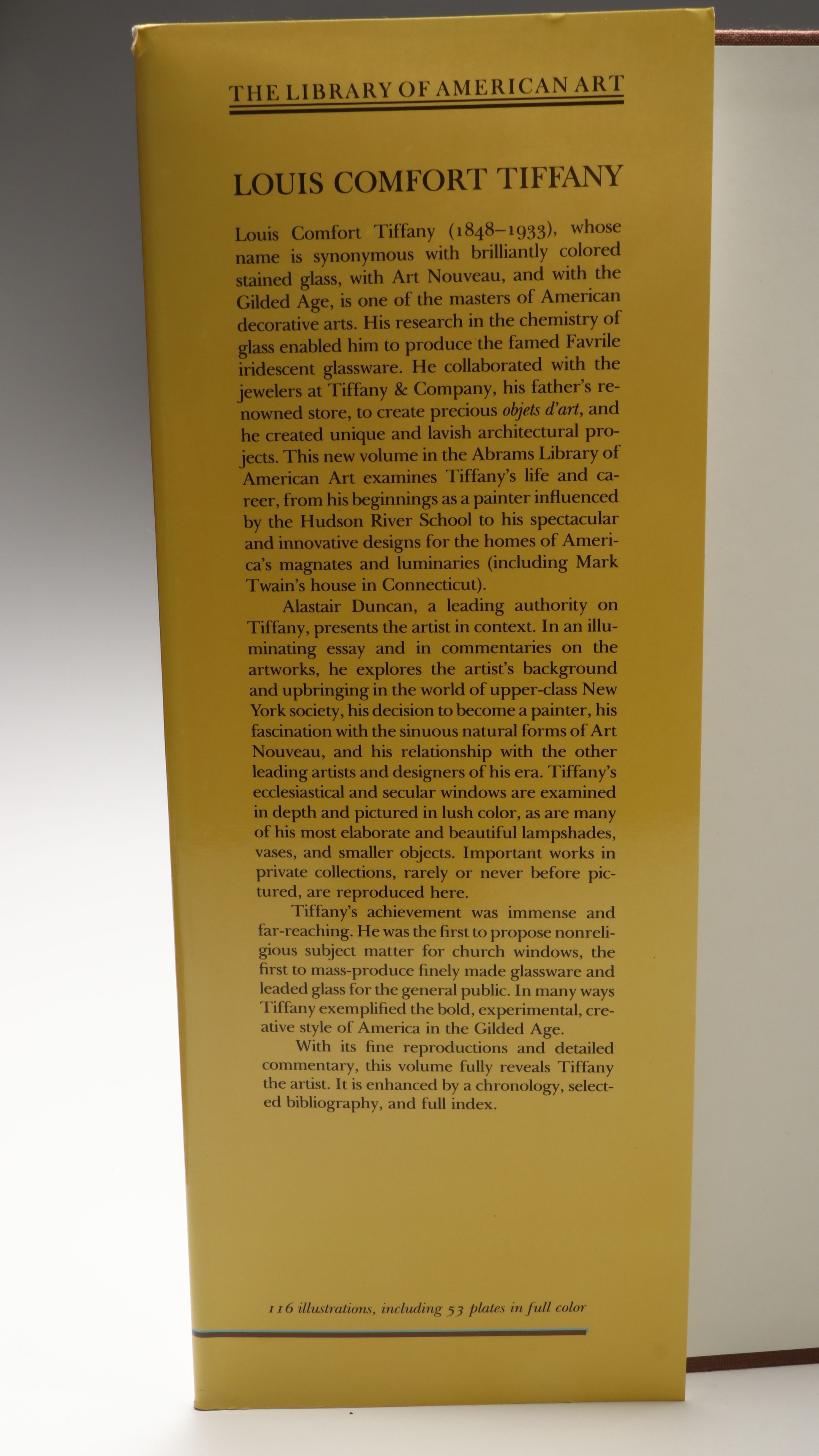 "The Art of Louis Comfort Tiffany" and More Tiffany Glass Nonfiction Books
