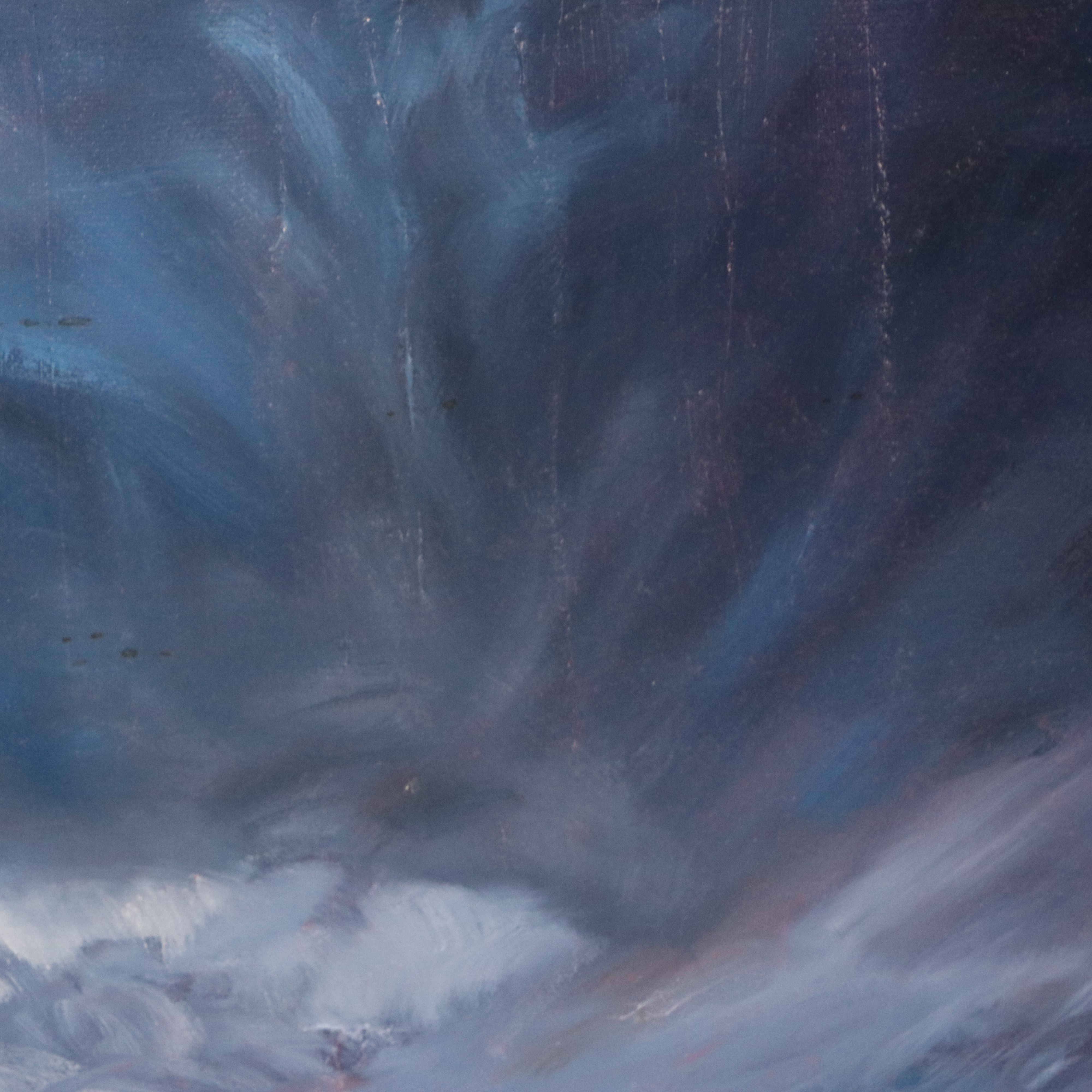 Jay Wilford Oil Painting "Prairie Squall," 21st Century