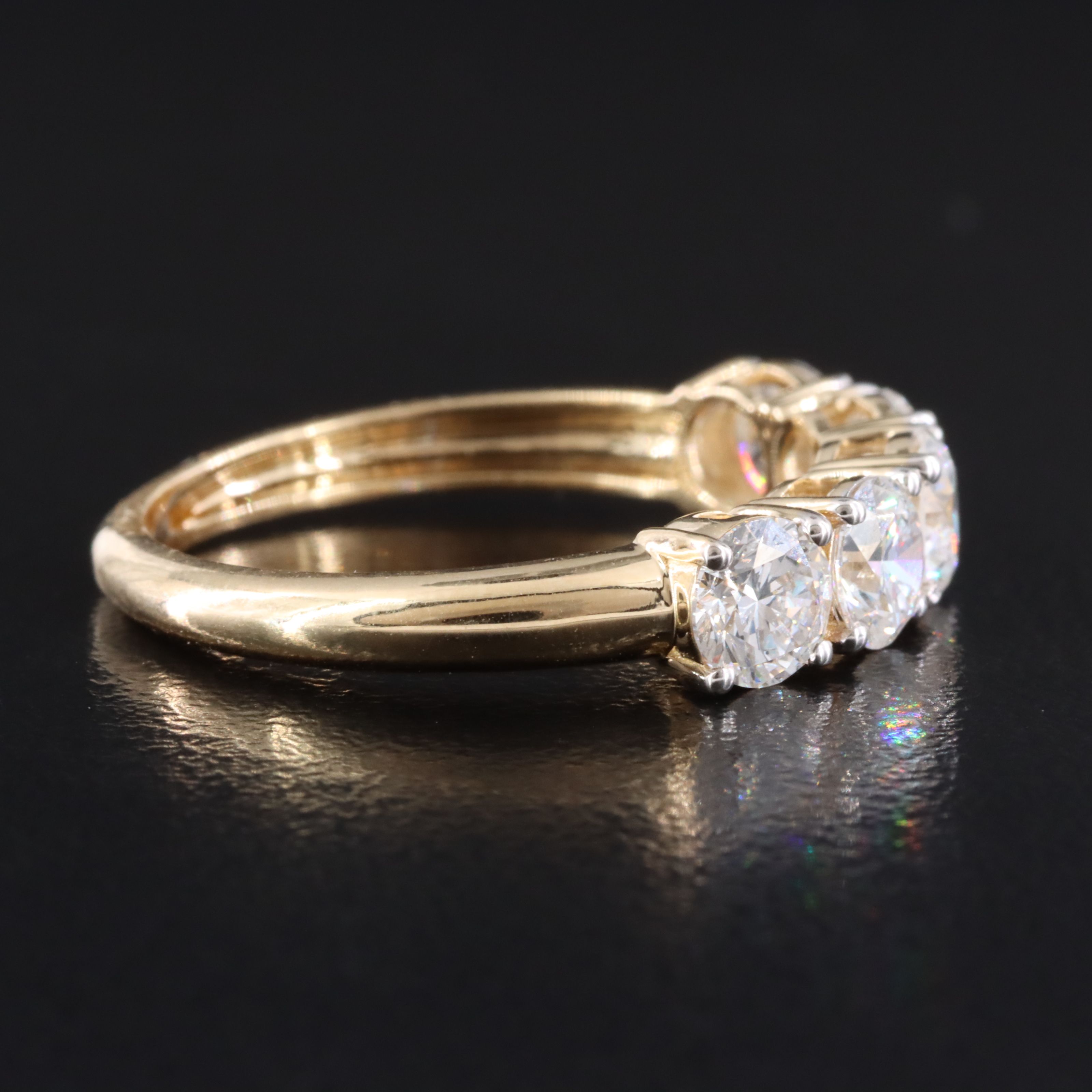 14K 1.73 CTW Lab Grown Diamond Ring