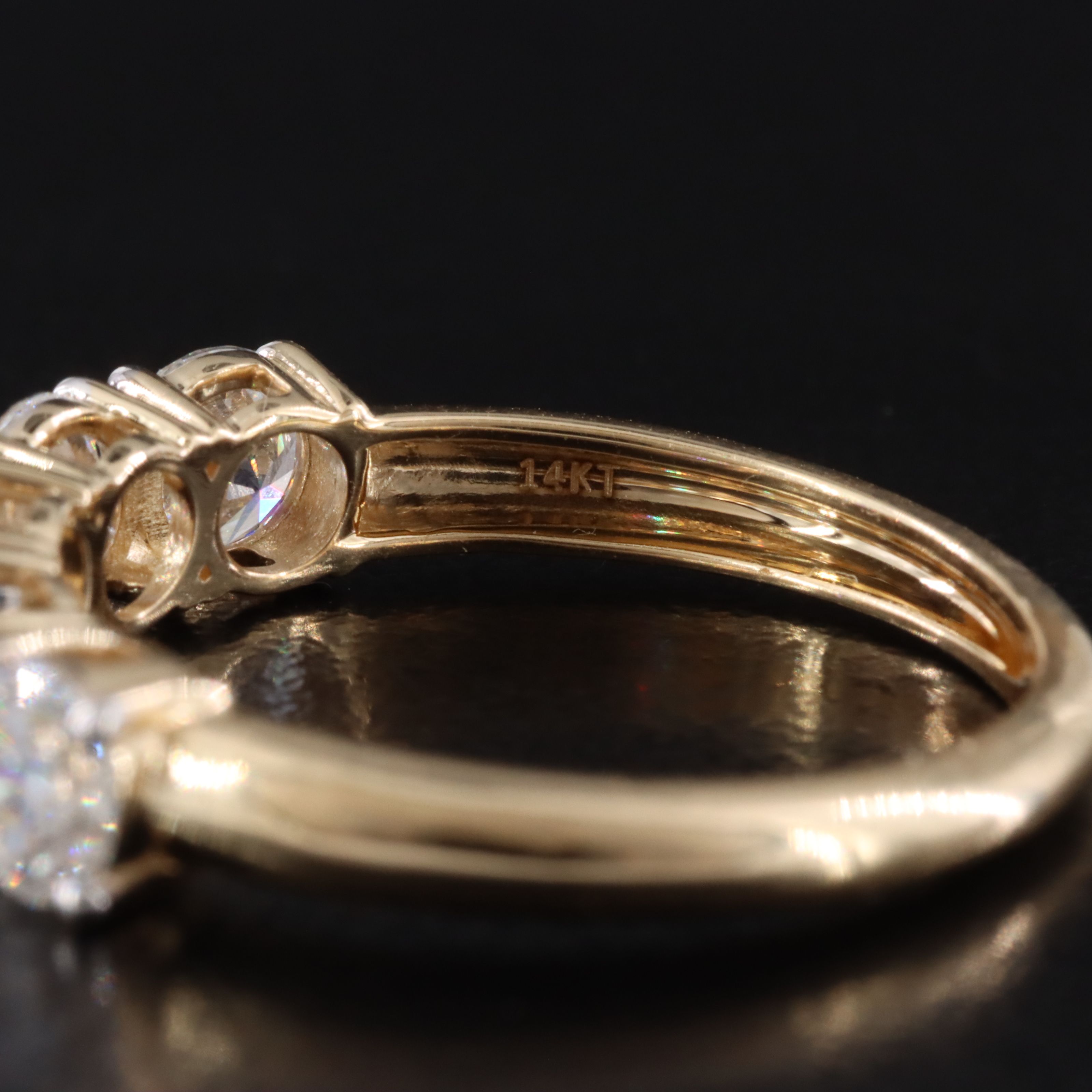 14K 1.73 CTW Lab Grown Diamond Ring