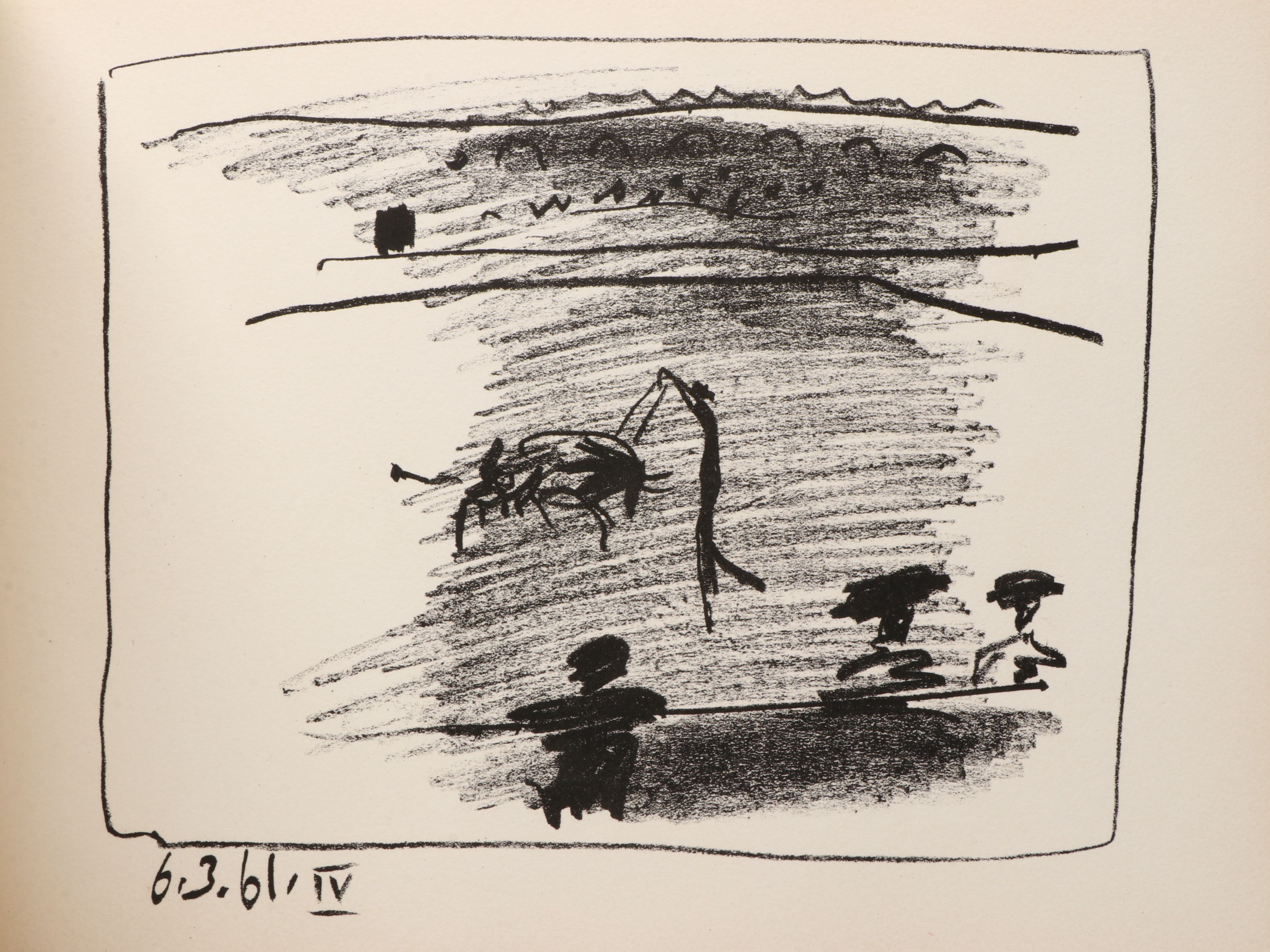 First American Edition "Picasso: Toreros" by Jaime Sabartés, 1961