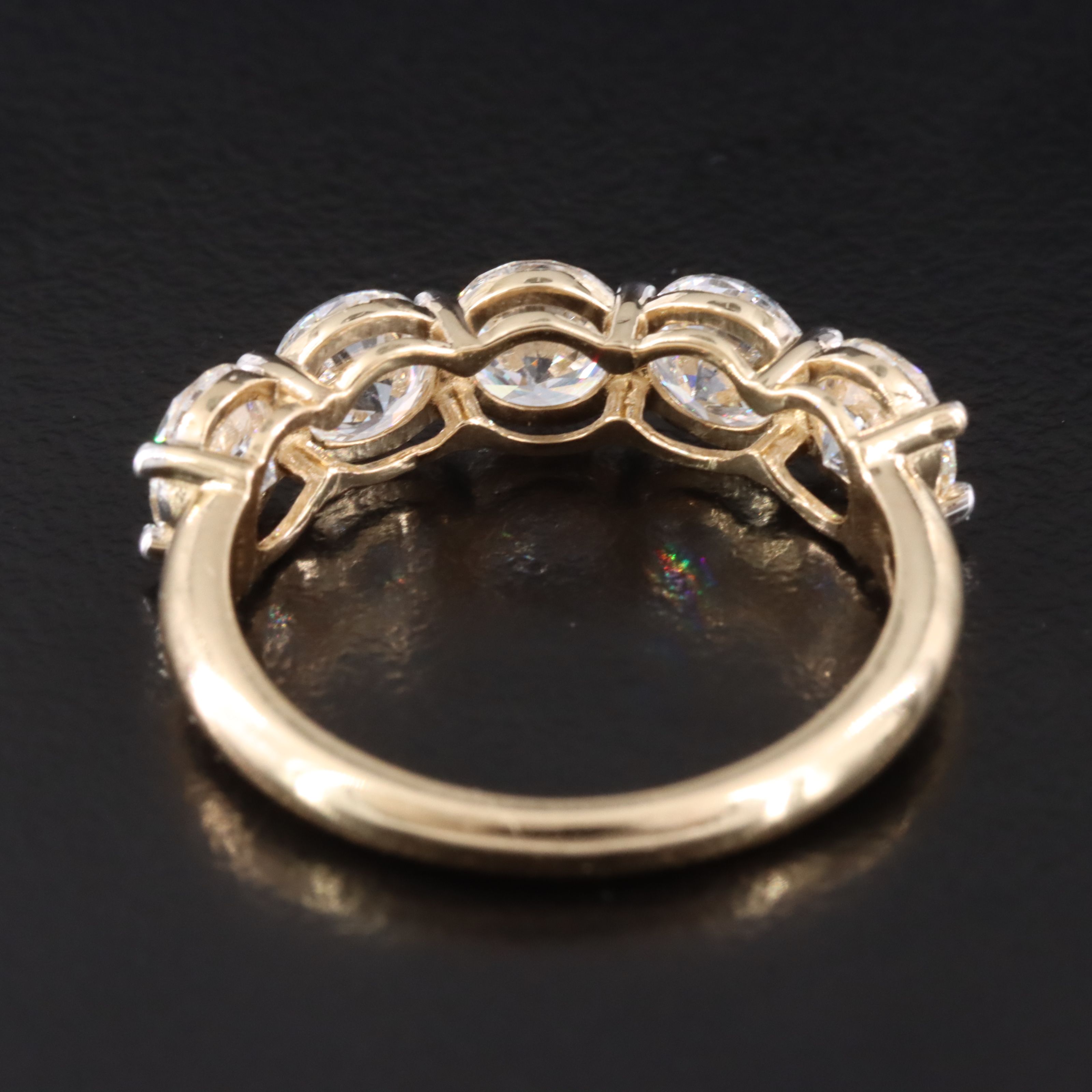 14K 2.72 CTW Lab Grown Diamond Ring