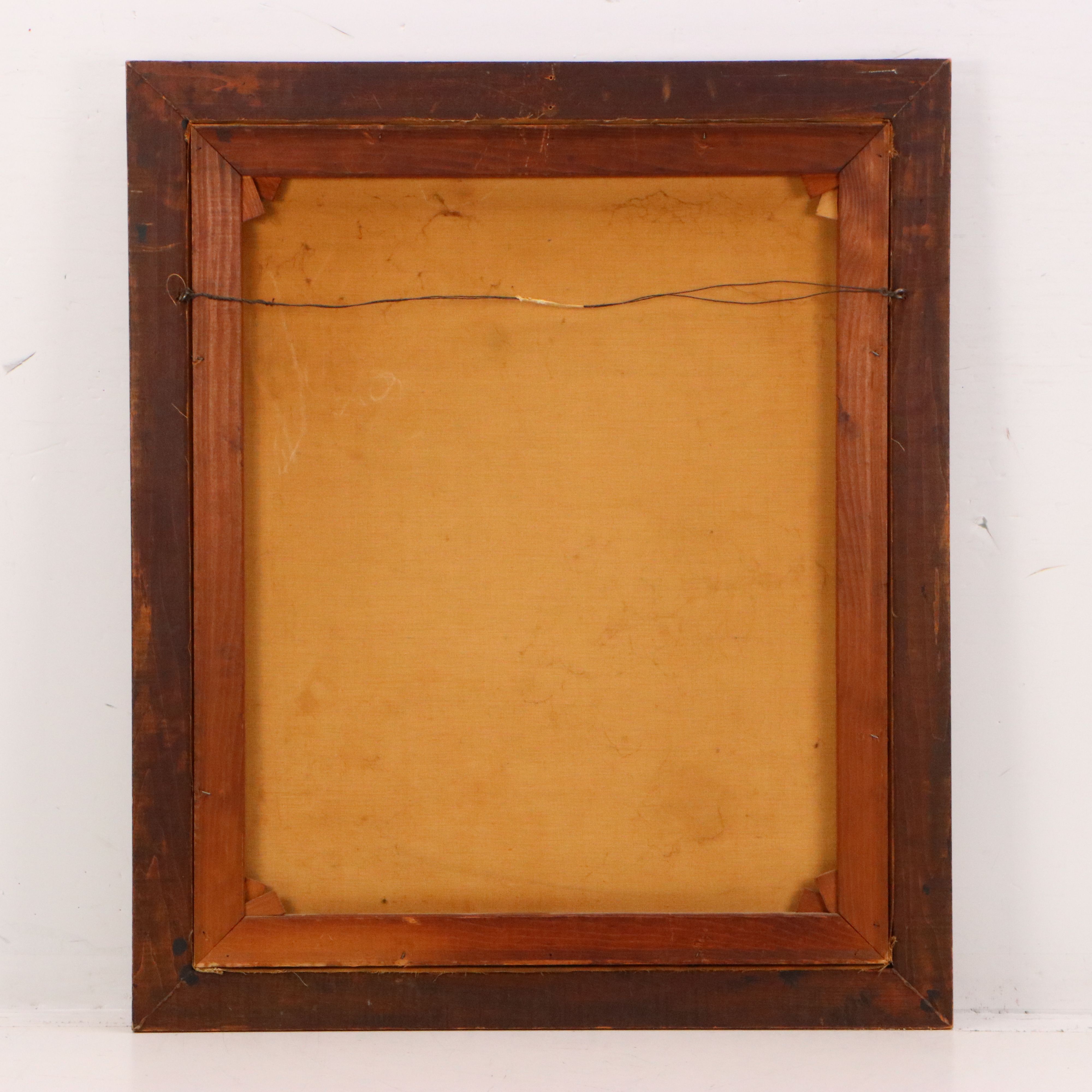 European School Oil Portrait of Young Woman, 19th Century