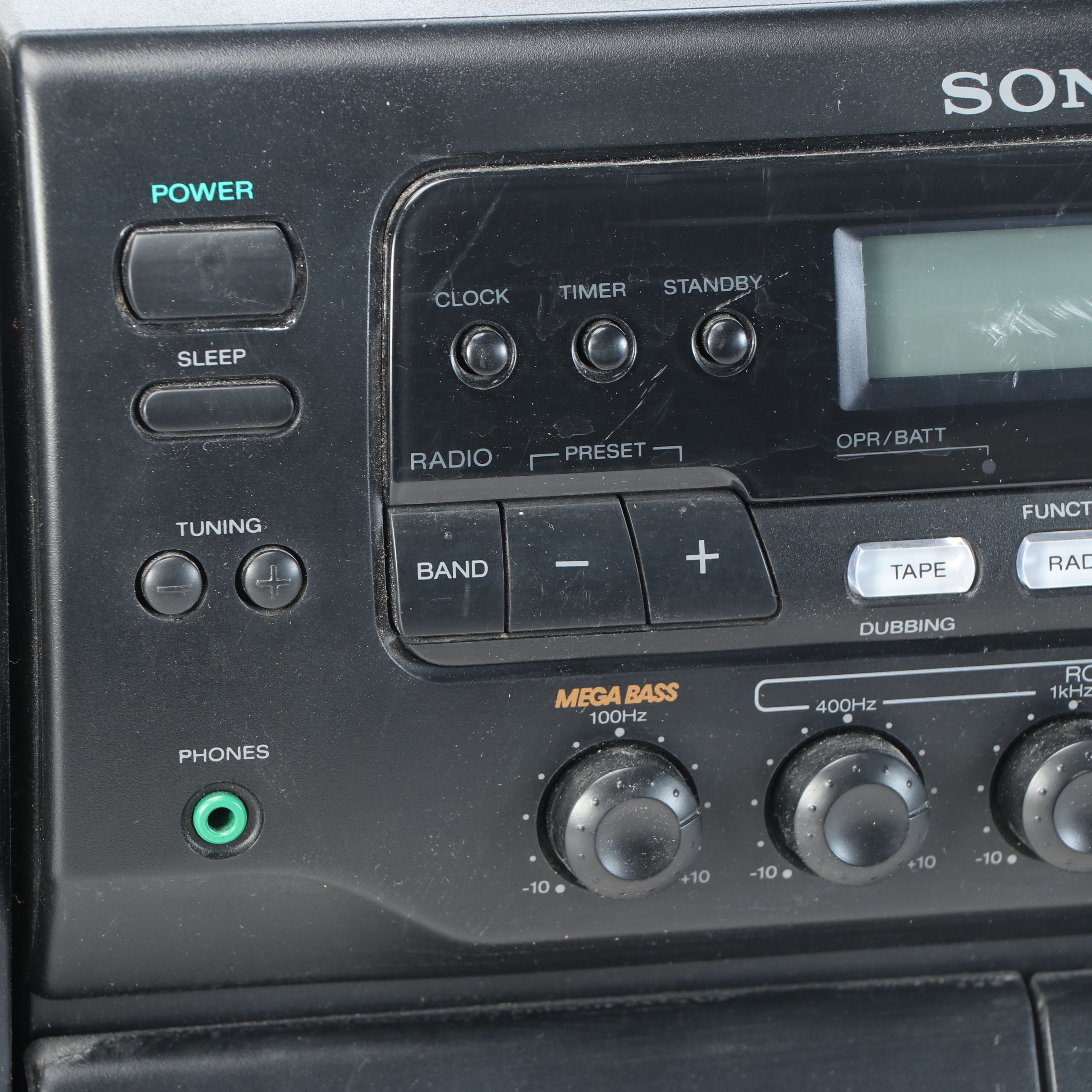 Sony CFD-567 CD Radio Cassette Recorder, 1996