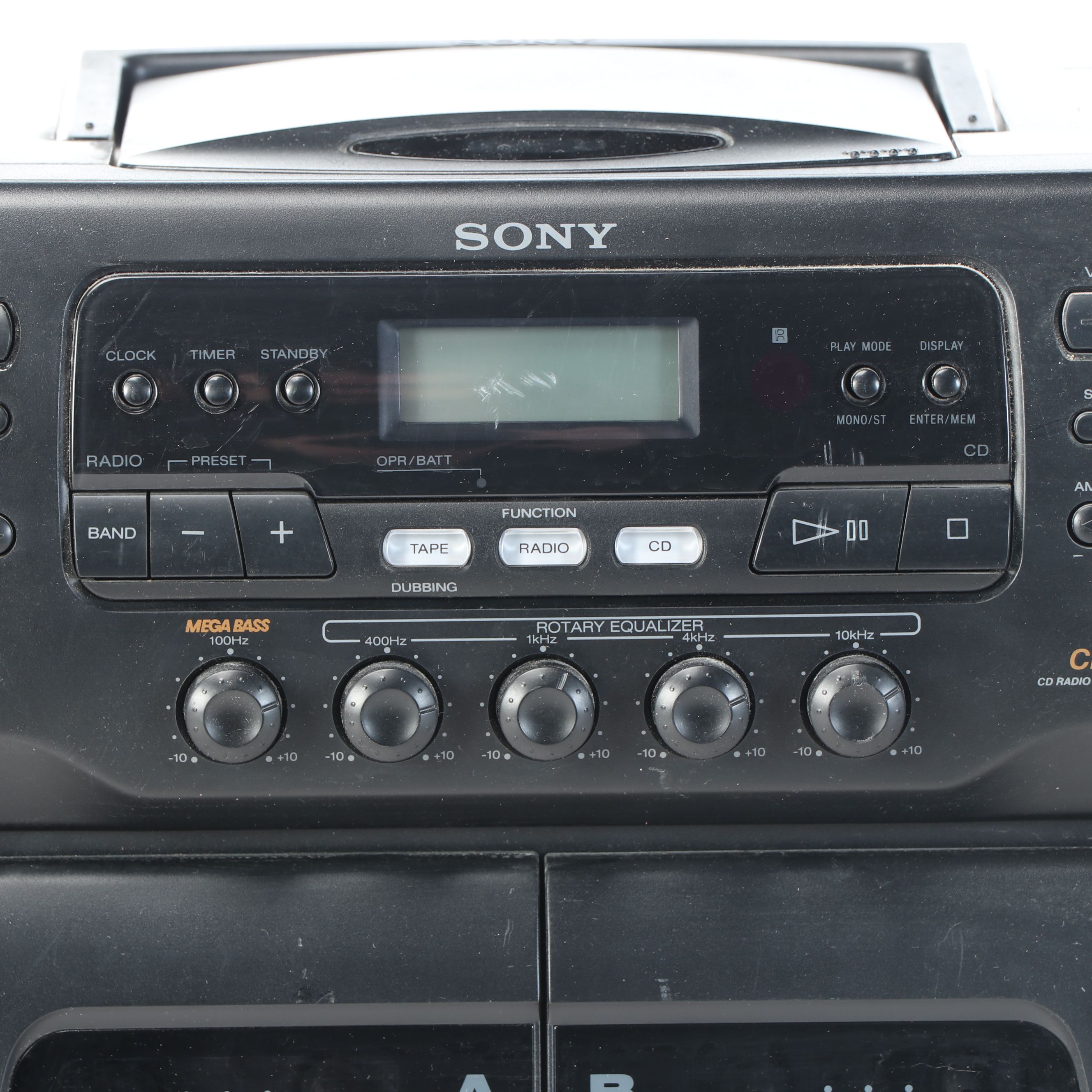 Sony CFD-567 CD Radio Cassette Recorder, 1996
