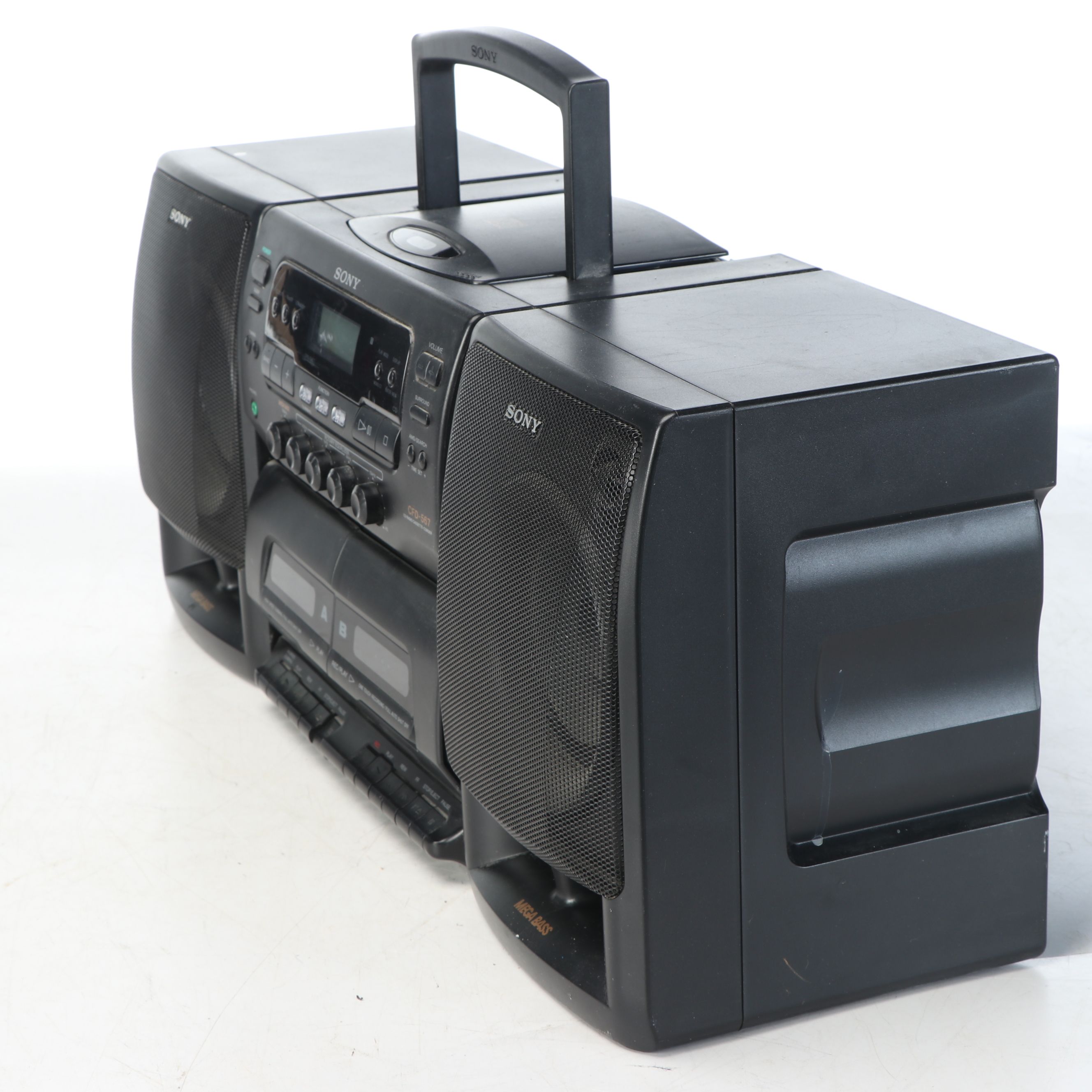 Sony CFD-567 CD Radio Cassette Recorder, 1996