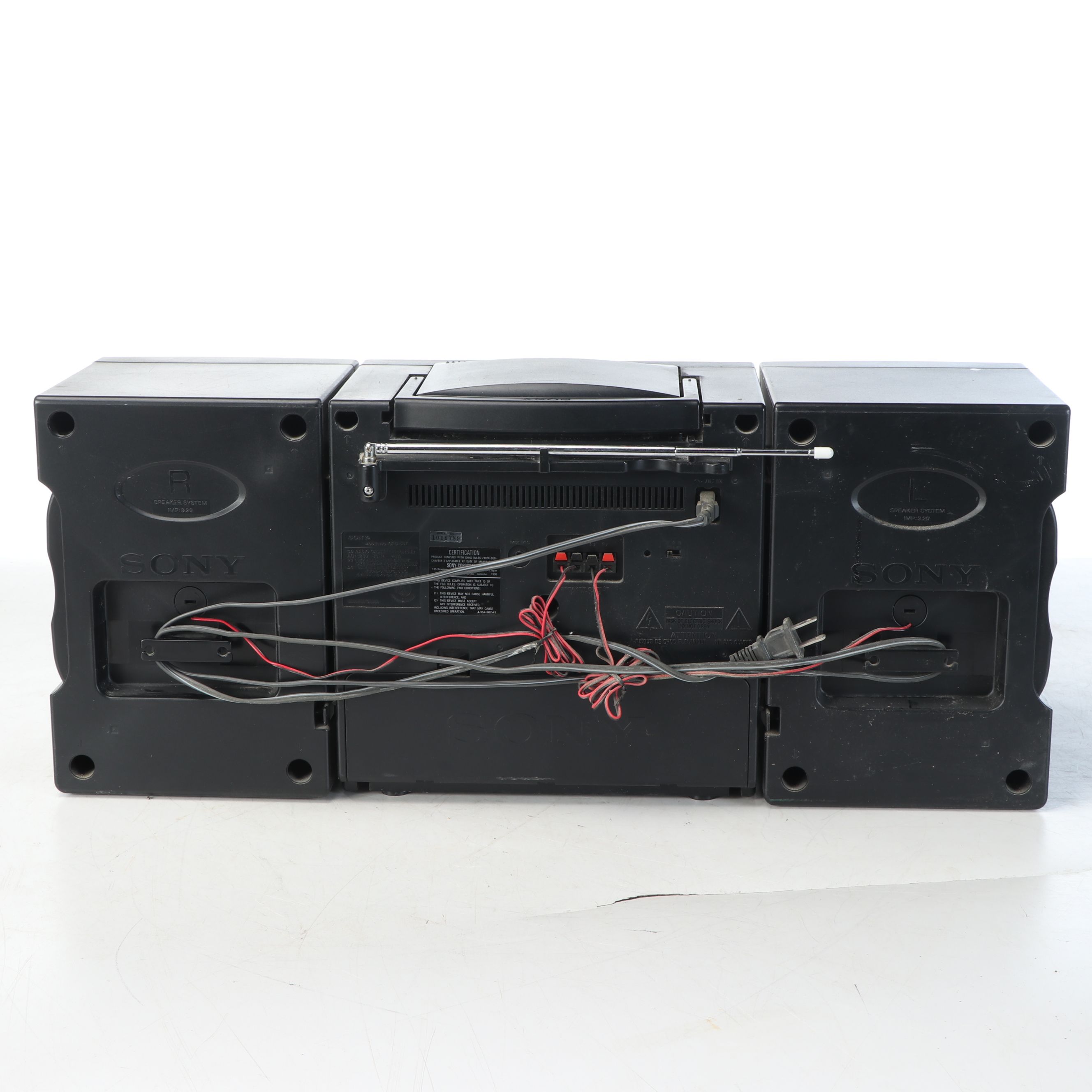 Sony CFD-567 CD Radio Cassette Recorder, 1996