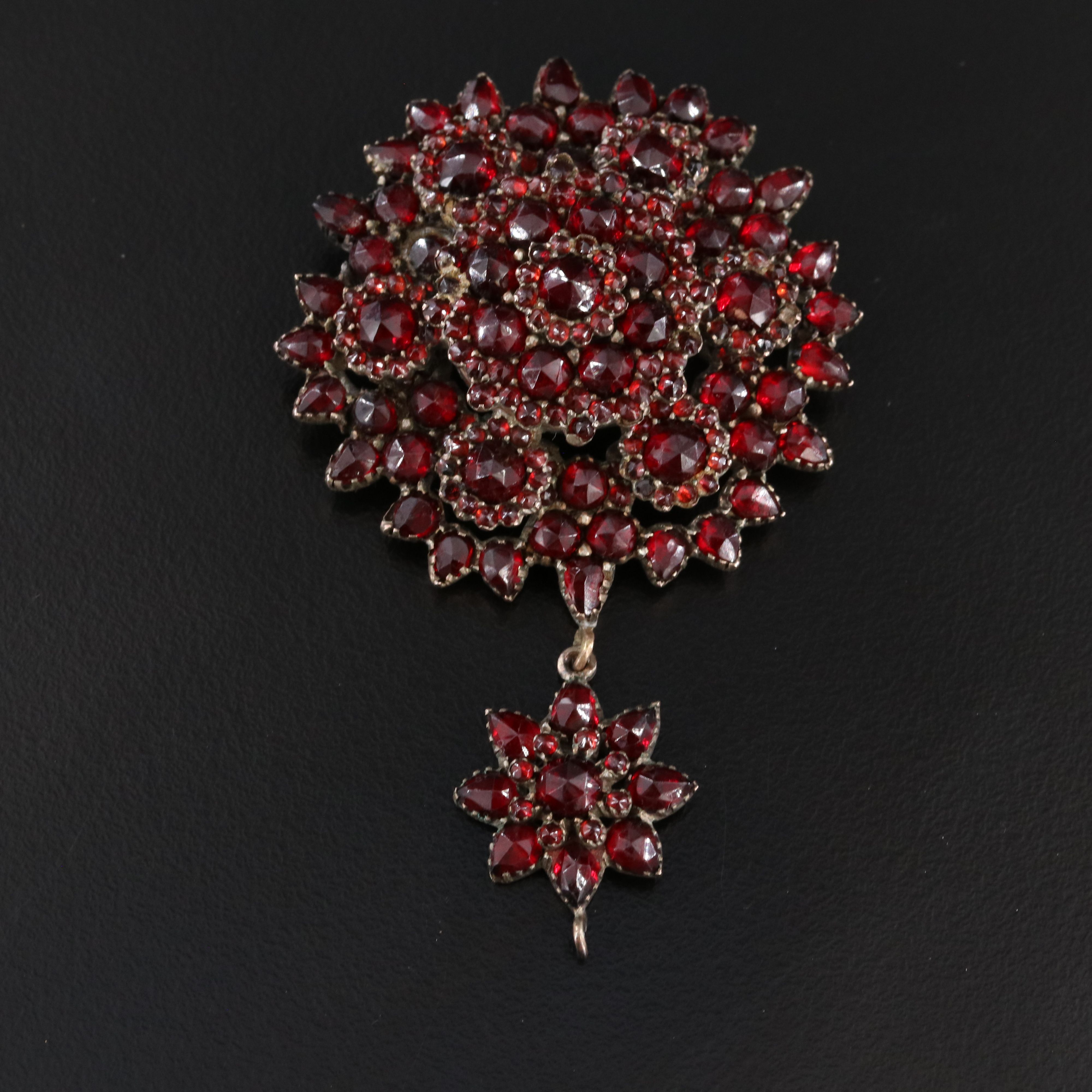 Antique Garnet Brooch