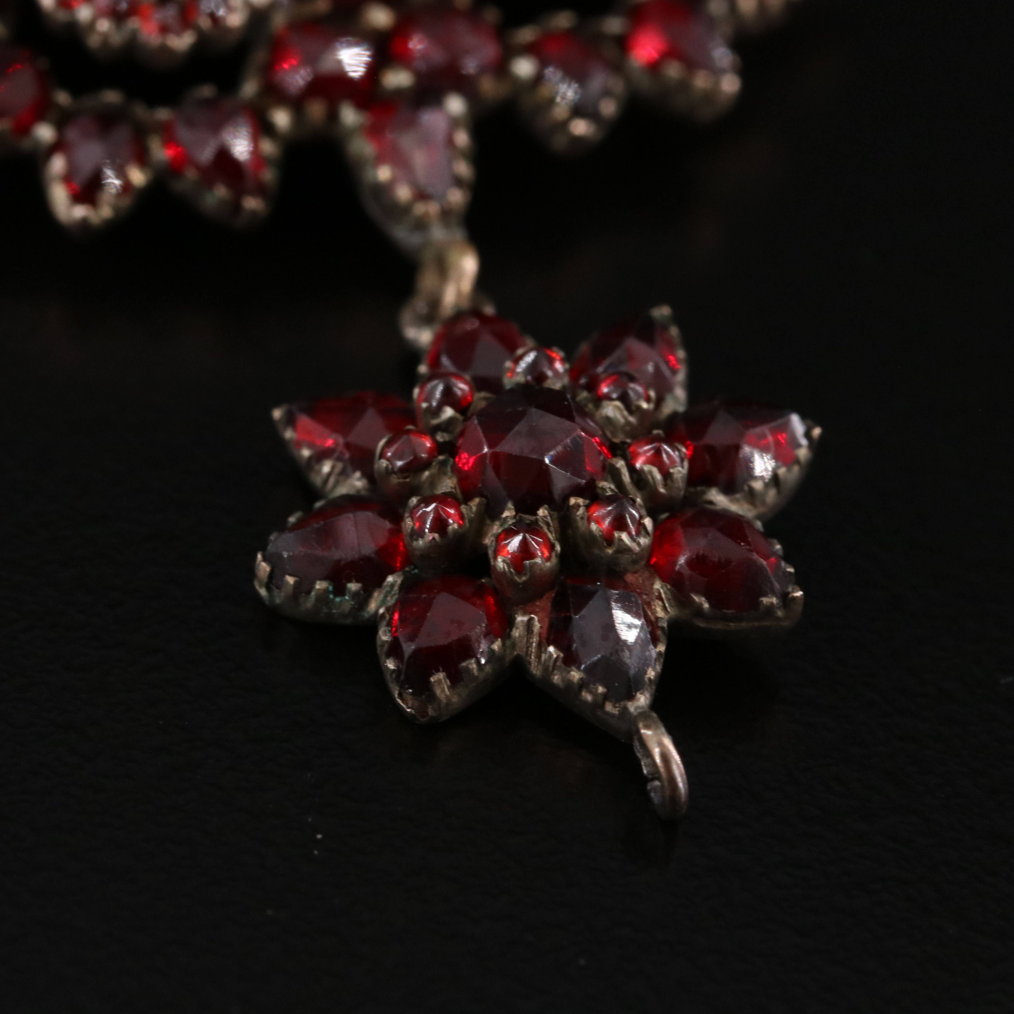 Antique Garnet Brooch