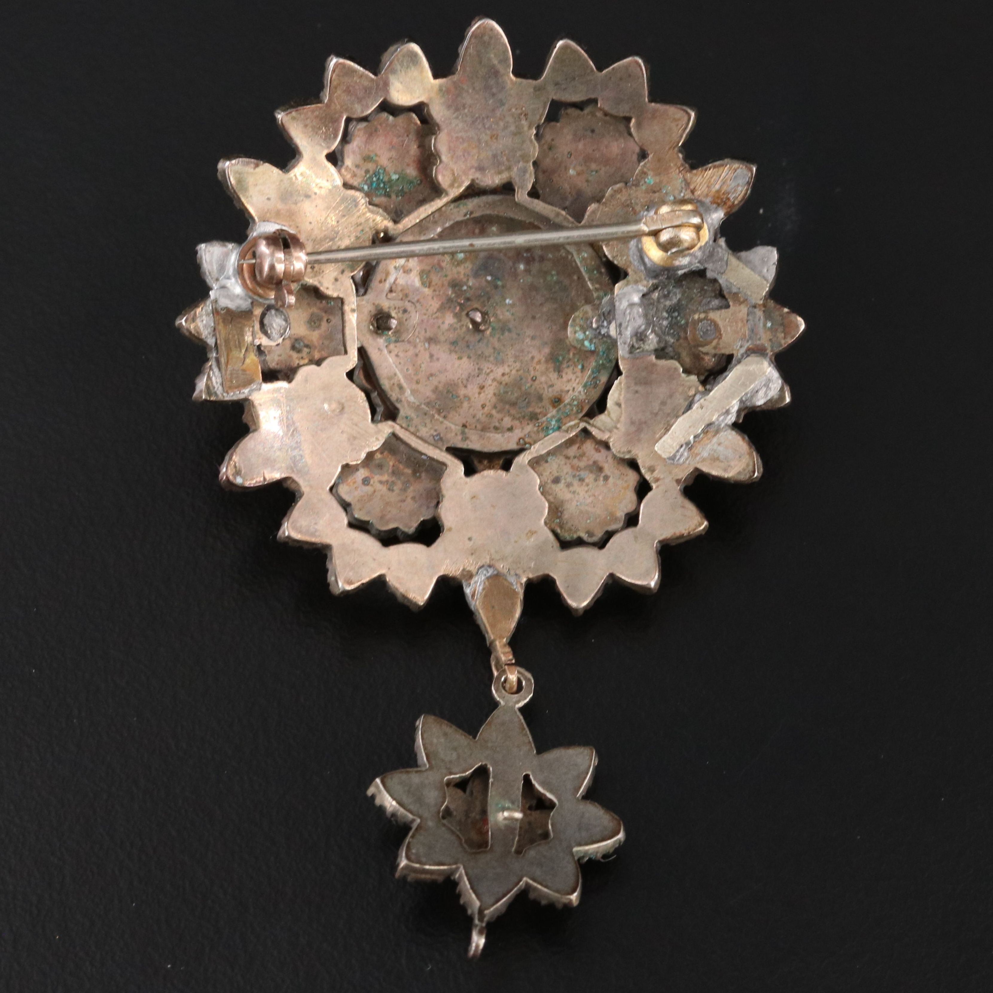 Antique Garnet Brooch