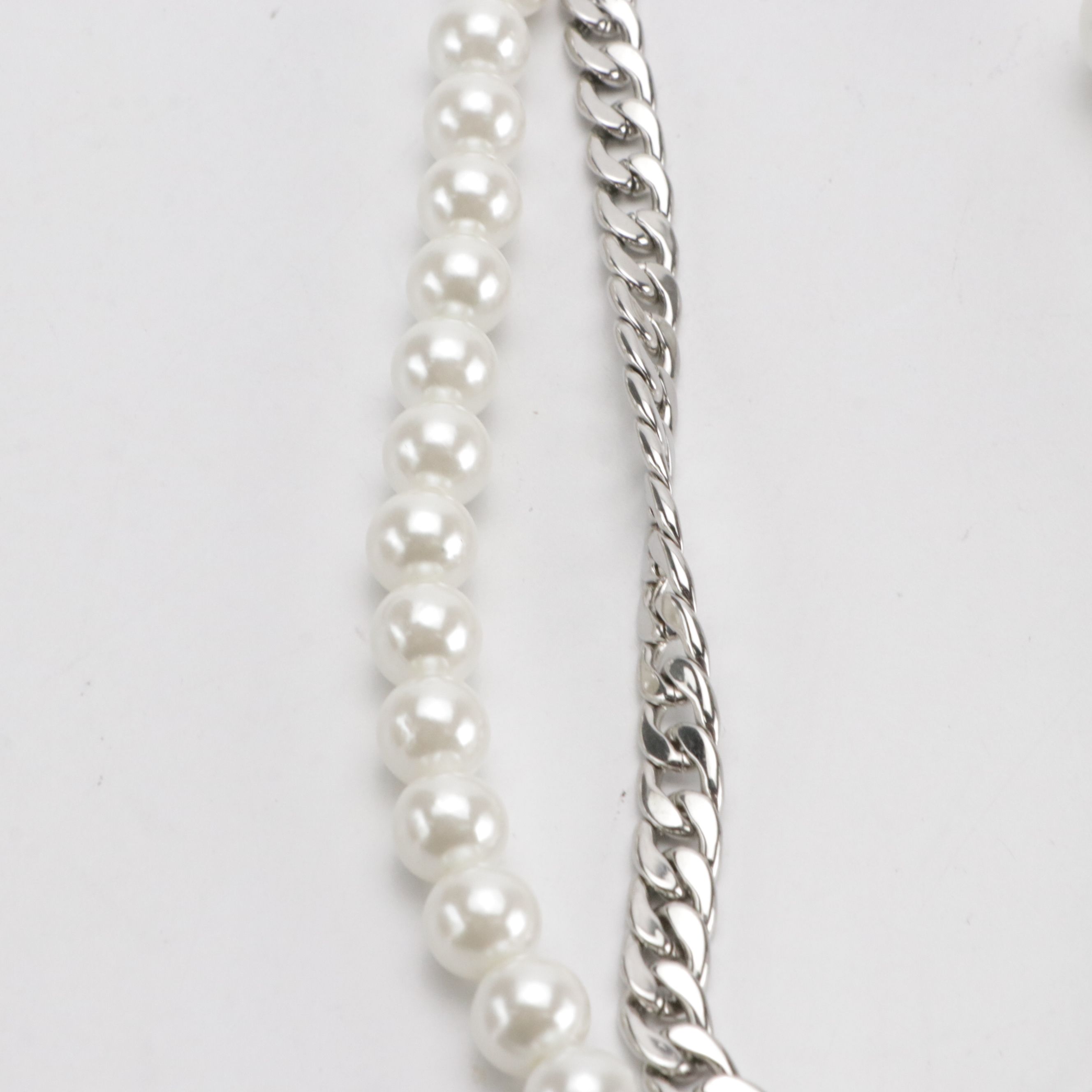 Woodward and Other Faux Leather Belts with Assorted Chain Link Belts