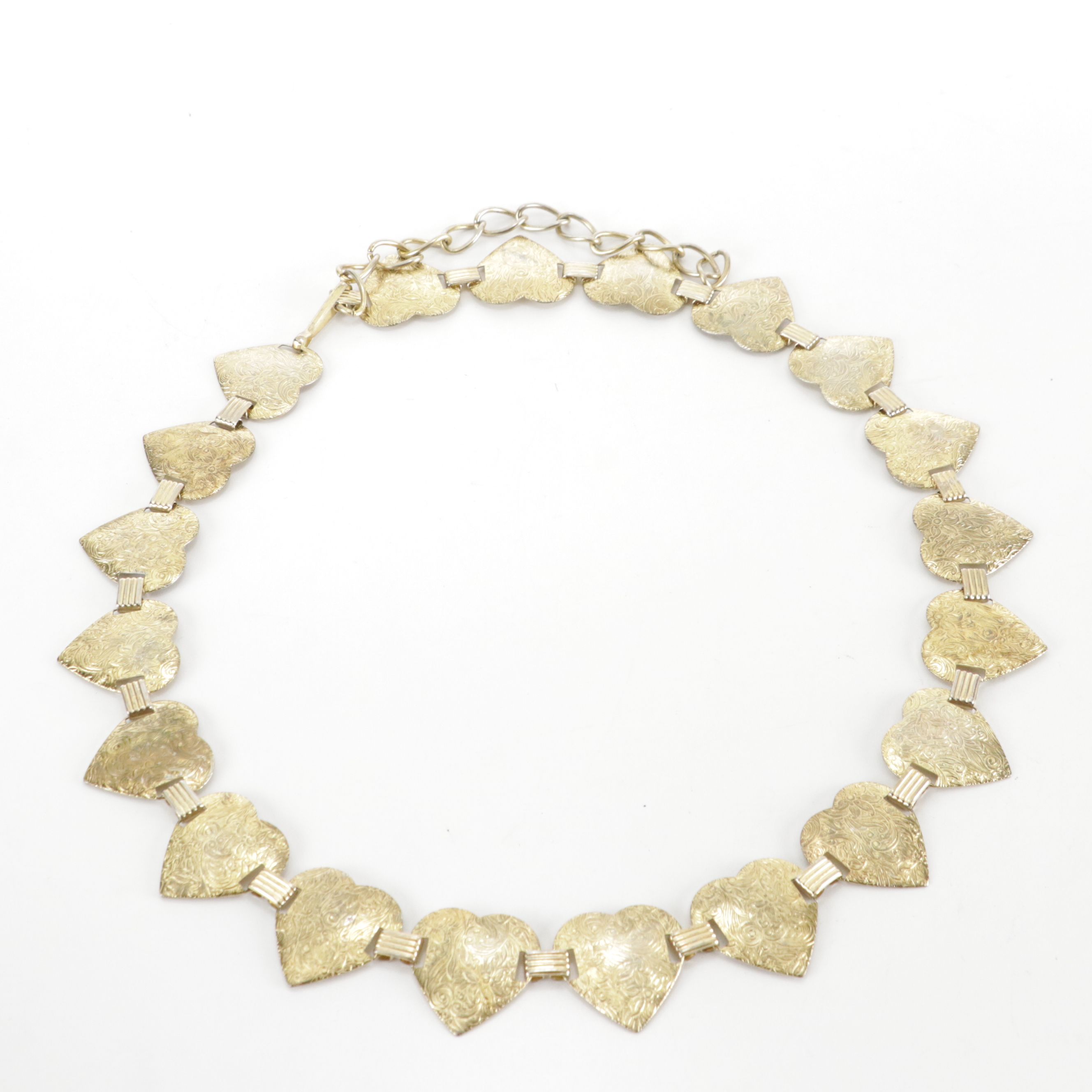 Woodward and Other Faux Leather Belts with Assorted Chain Link Belts