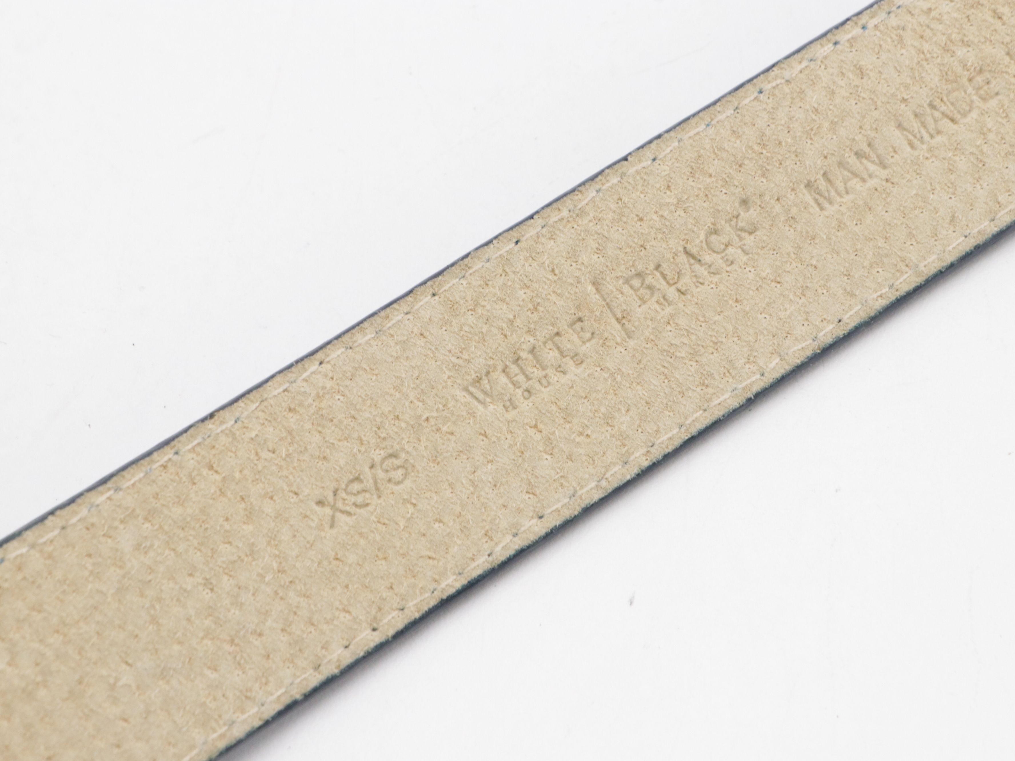 Woodward and Other Faux Leather Belts with Assorted Chain Link Belts