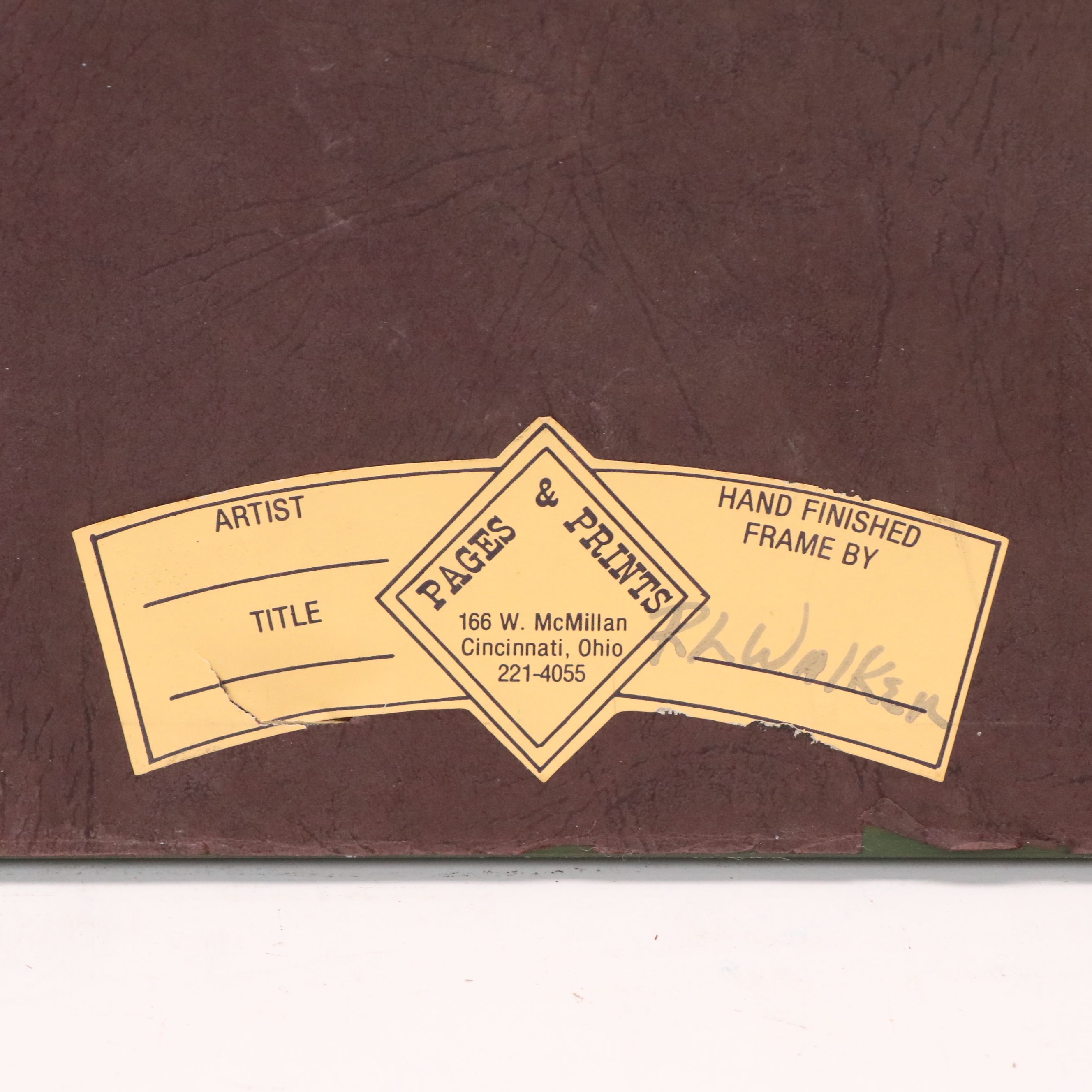 Cincinnati Art Museum Poster "Oriental Rugs in Cincinnati Collections," 1976