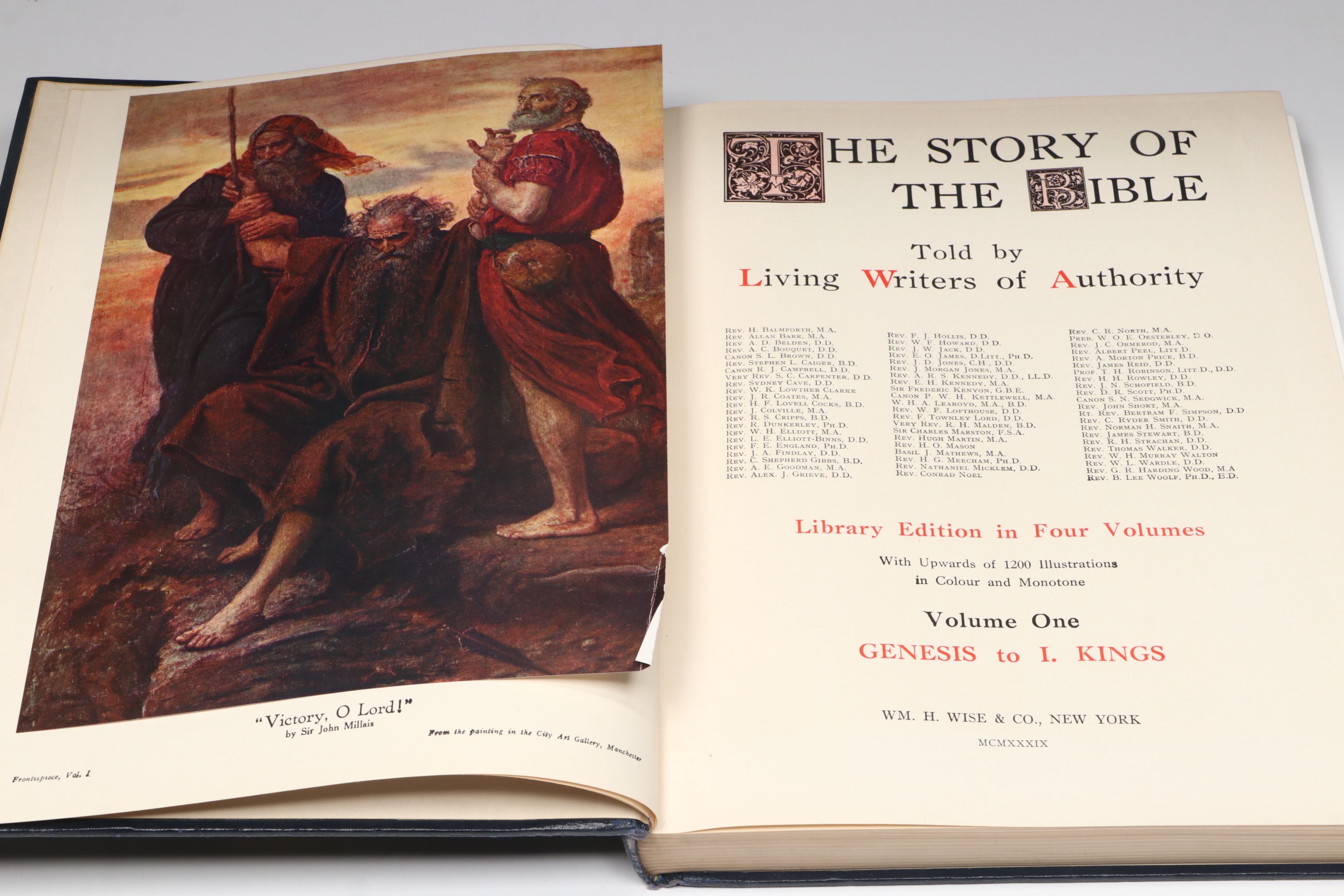 "The Story of the Bible" Complete Set, 1939