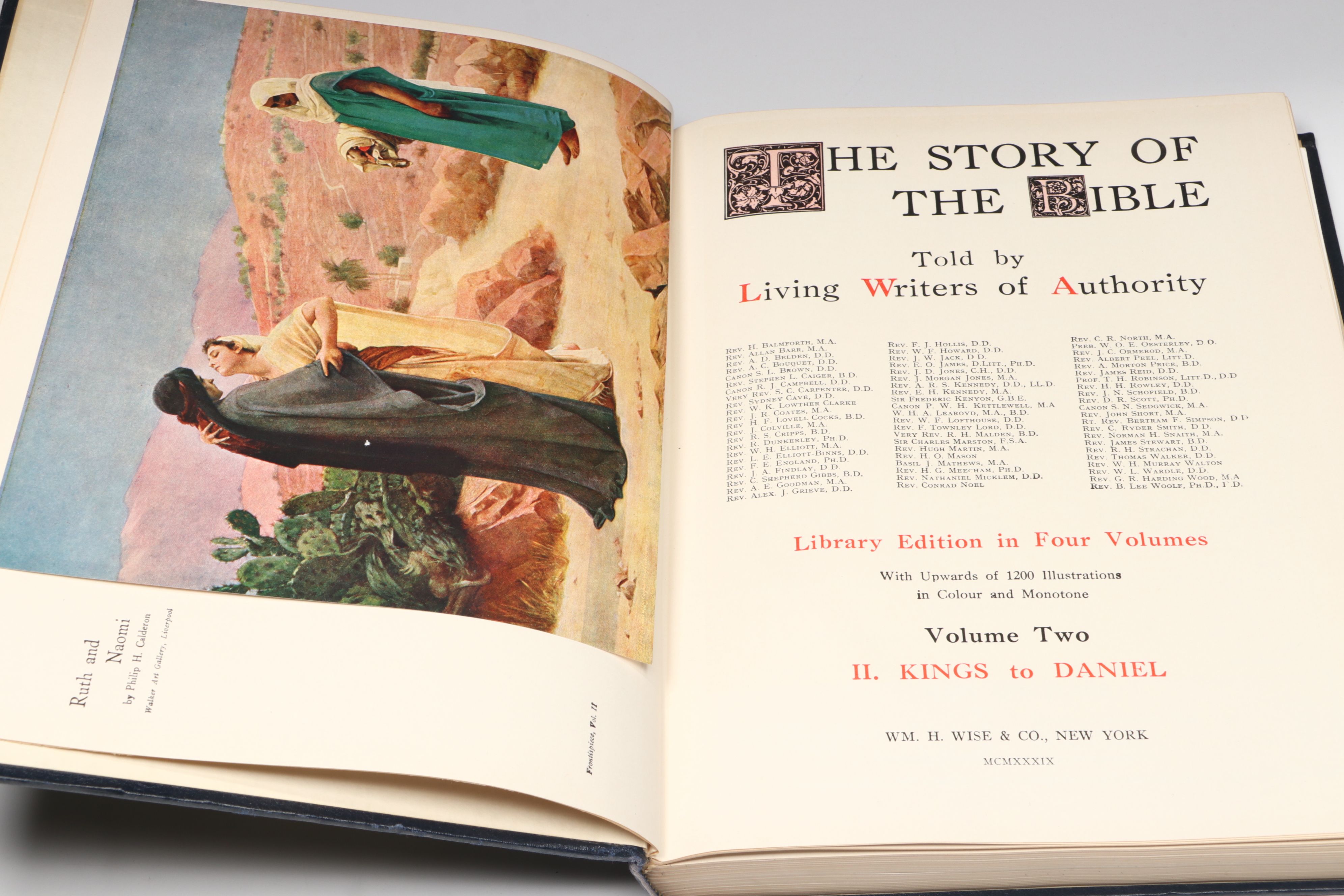 "The Story of the Bible" Complete Set, 1939