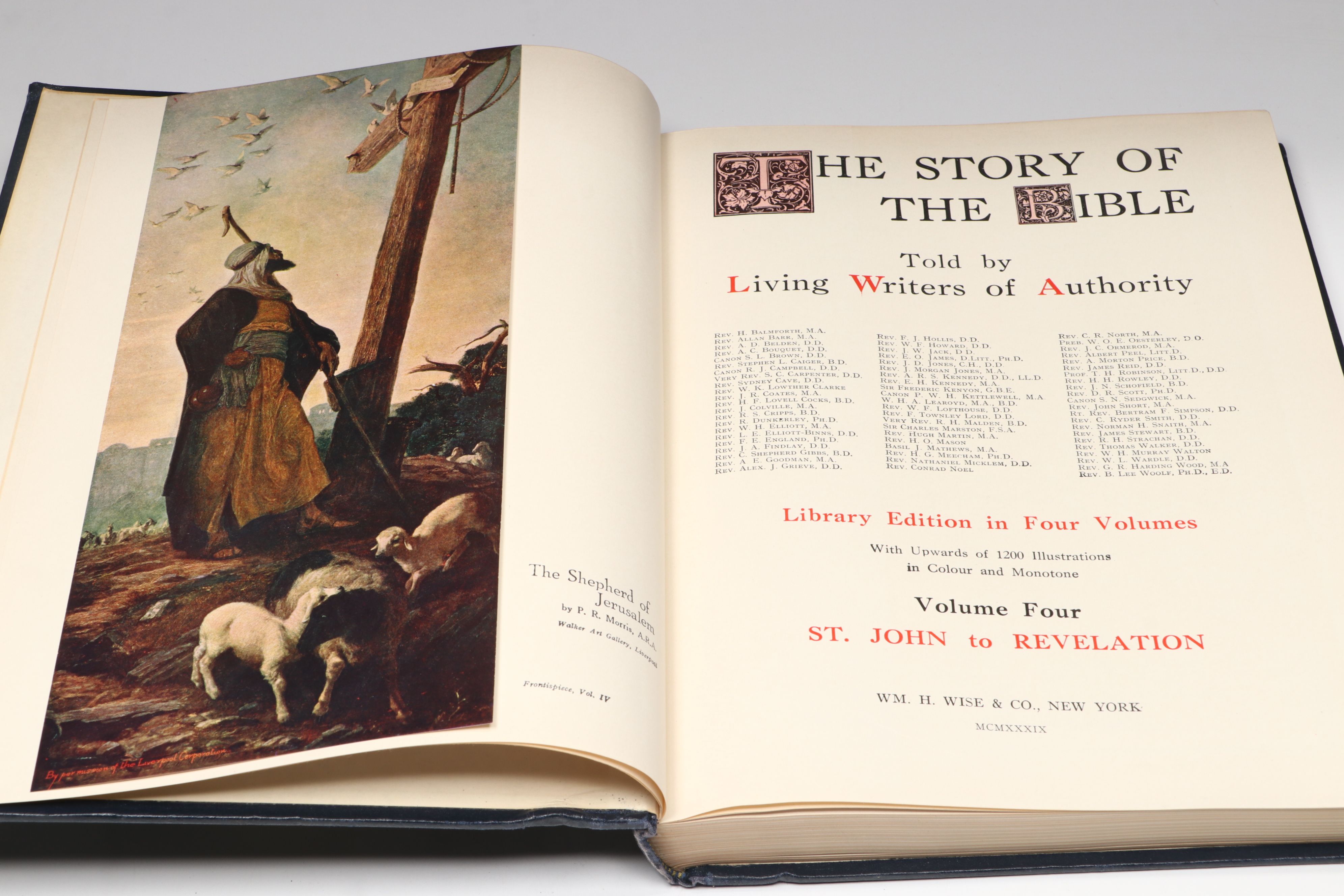 "The Story of the Bible" Complete Set, 1939