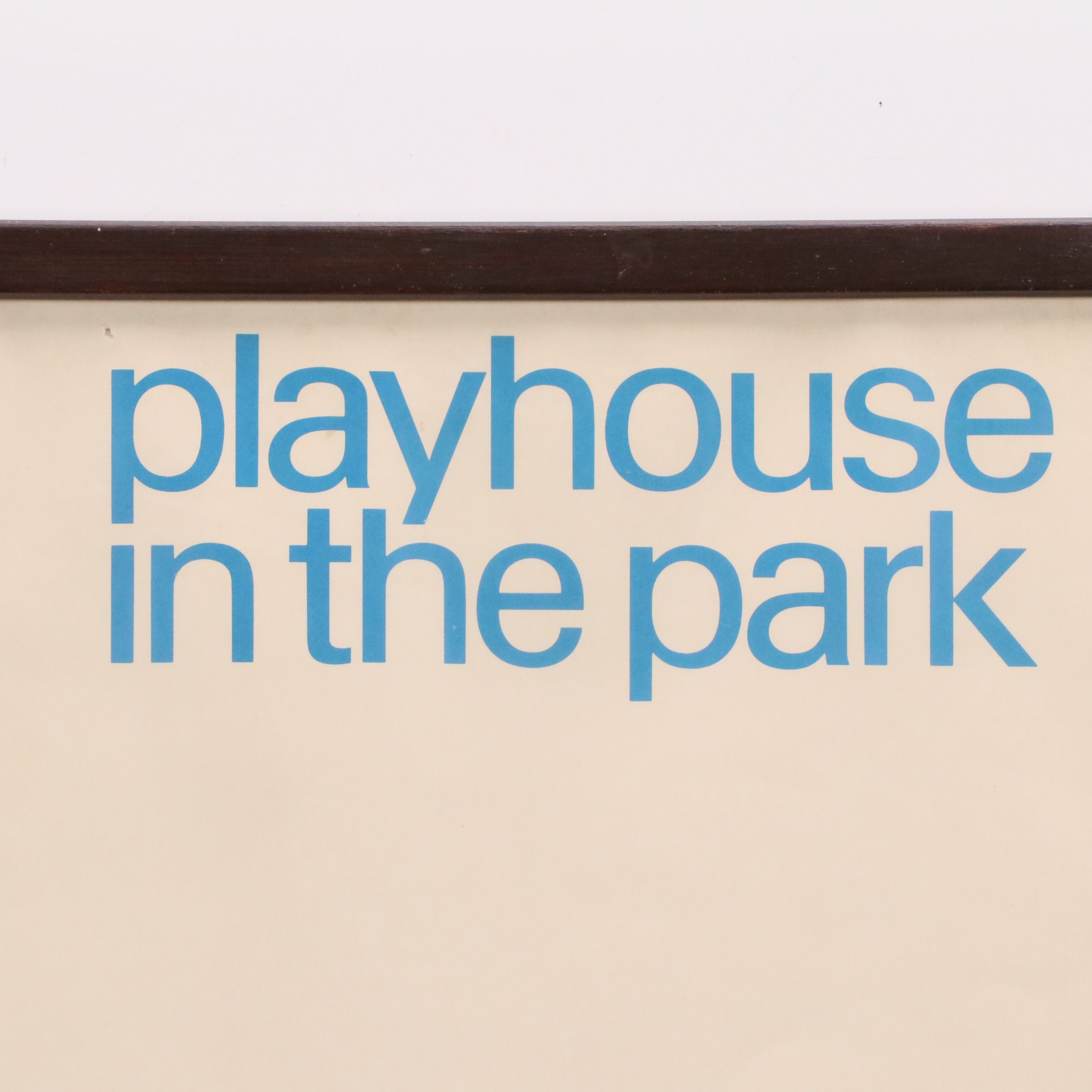 Bill Sonntag Offset Lithograph "Playhouse in the Park: Cincinnati," 20th Century