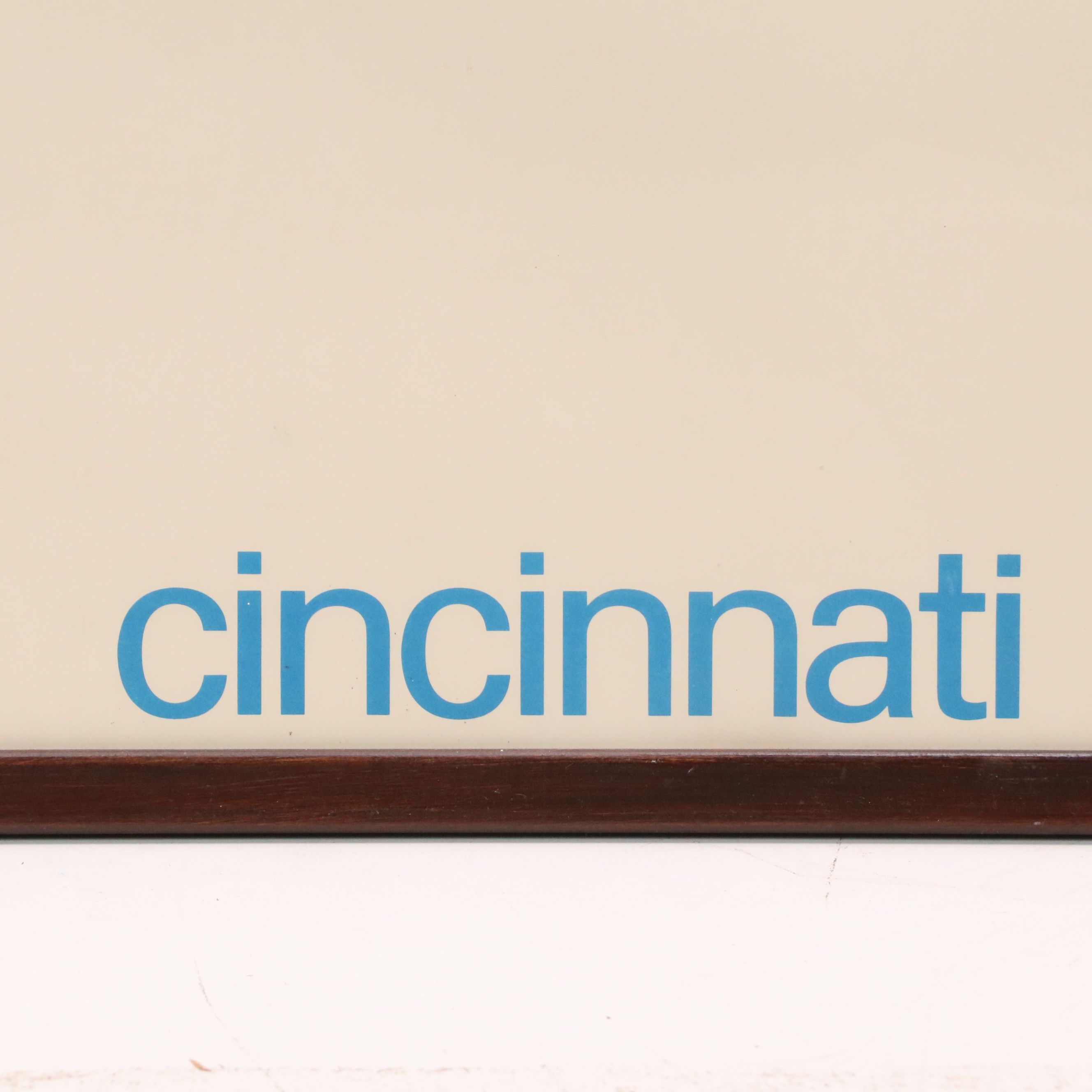 Bill Sonntag Offset Lithograph "Playhouse in the Park: Cincinnati," 20th Century