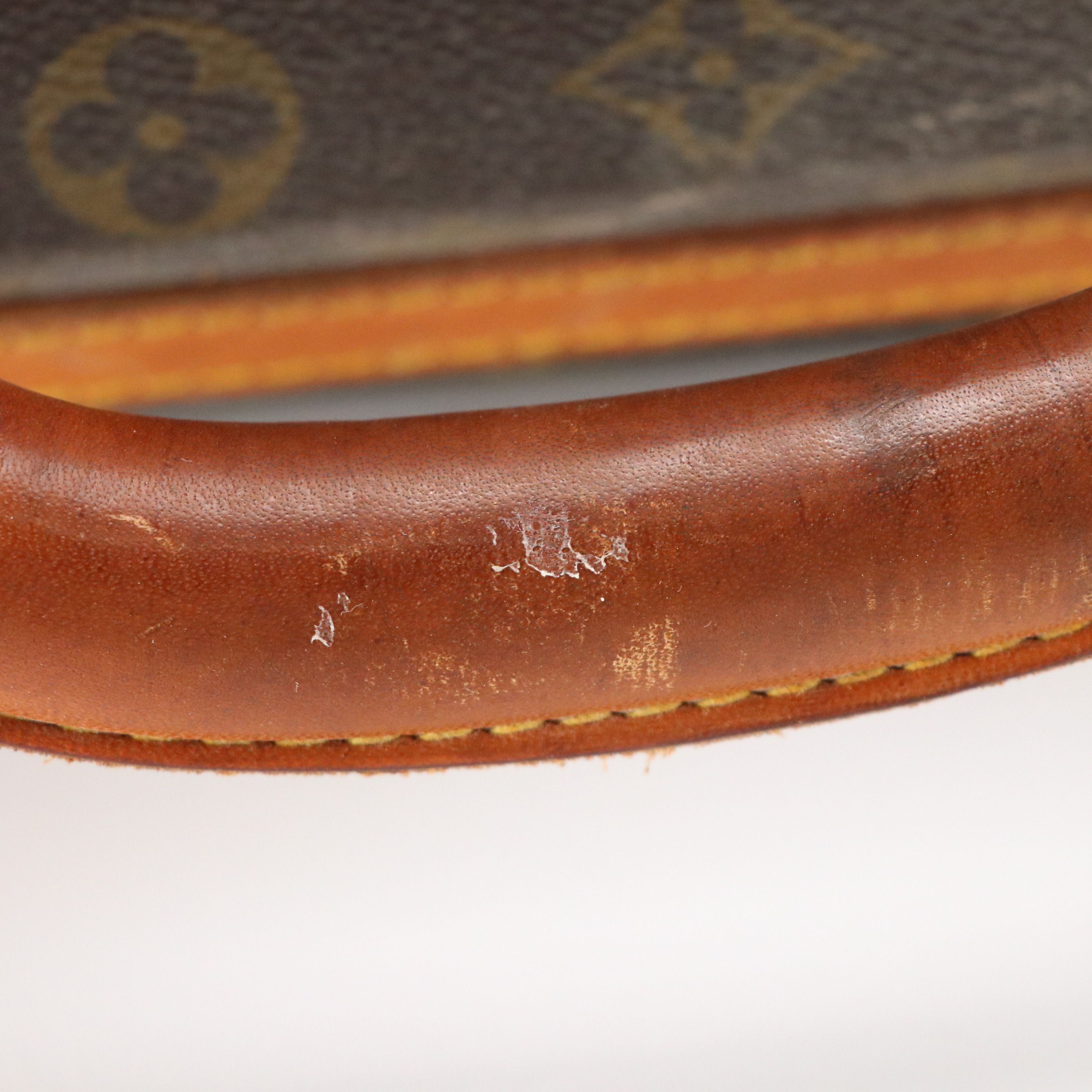 Louis Vuitton 24" and 26" Soft Monogram Suitcases and French Company Garment Bag