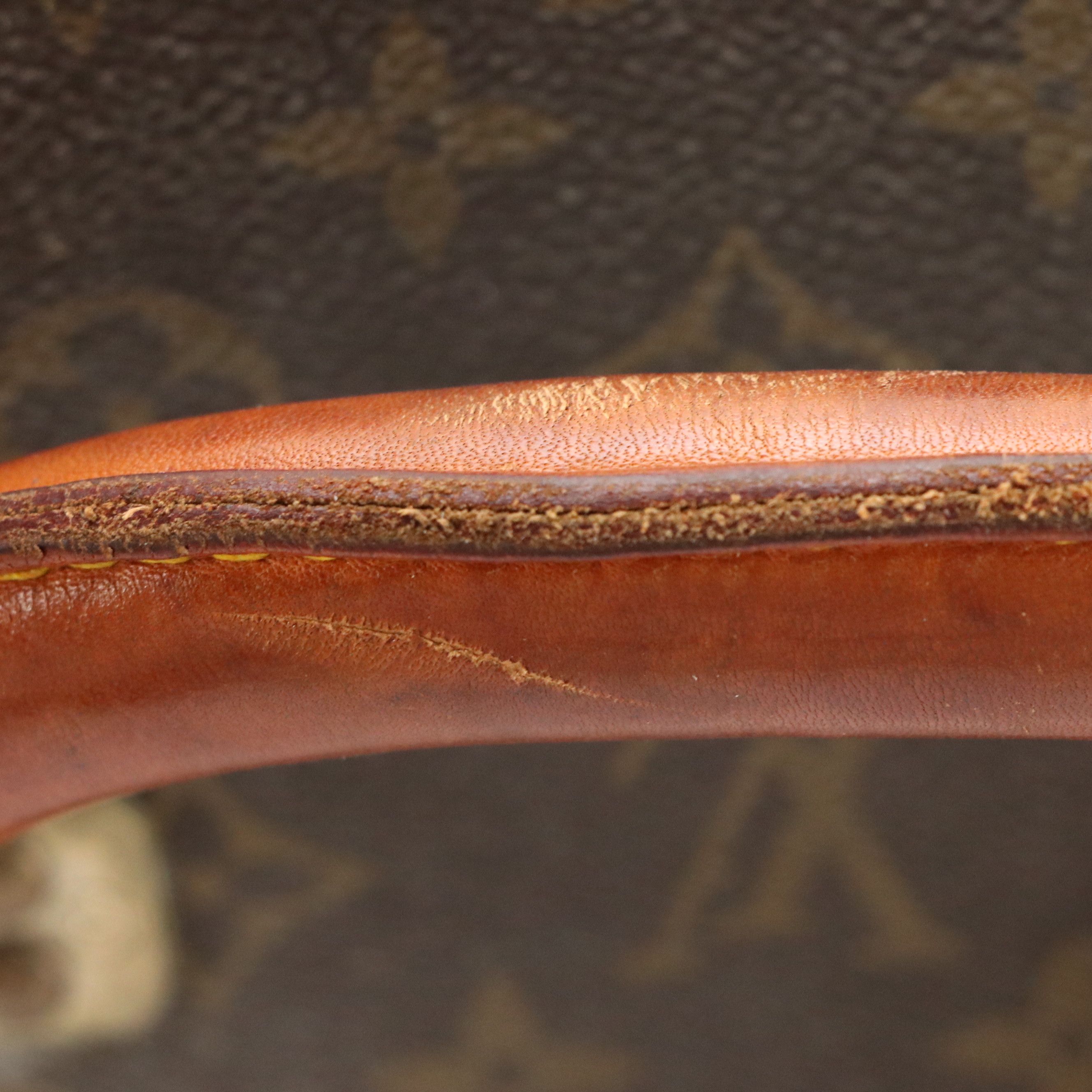 Louis Vuitton 24" and 26" Soft Monogram Suitcases and French Company Garment Bag