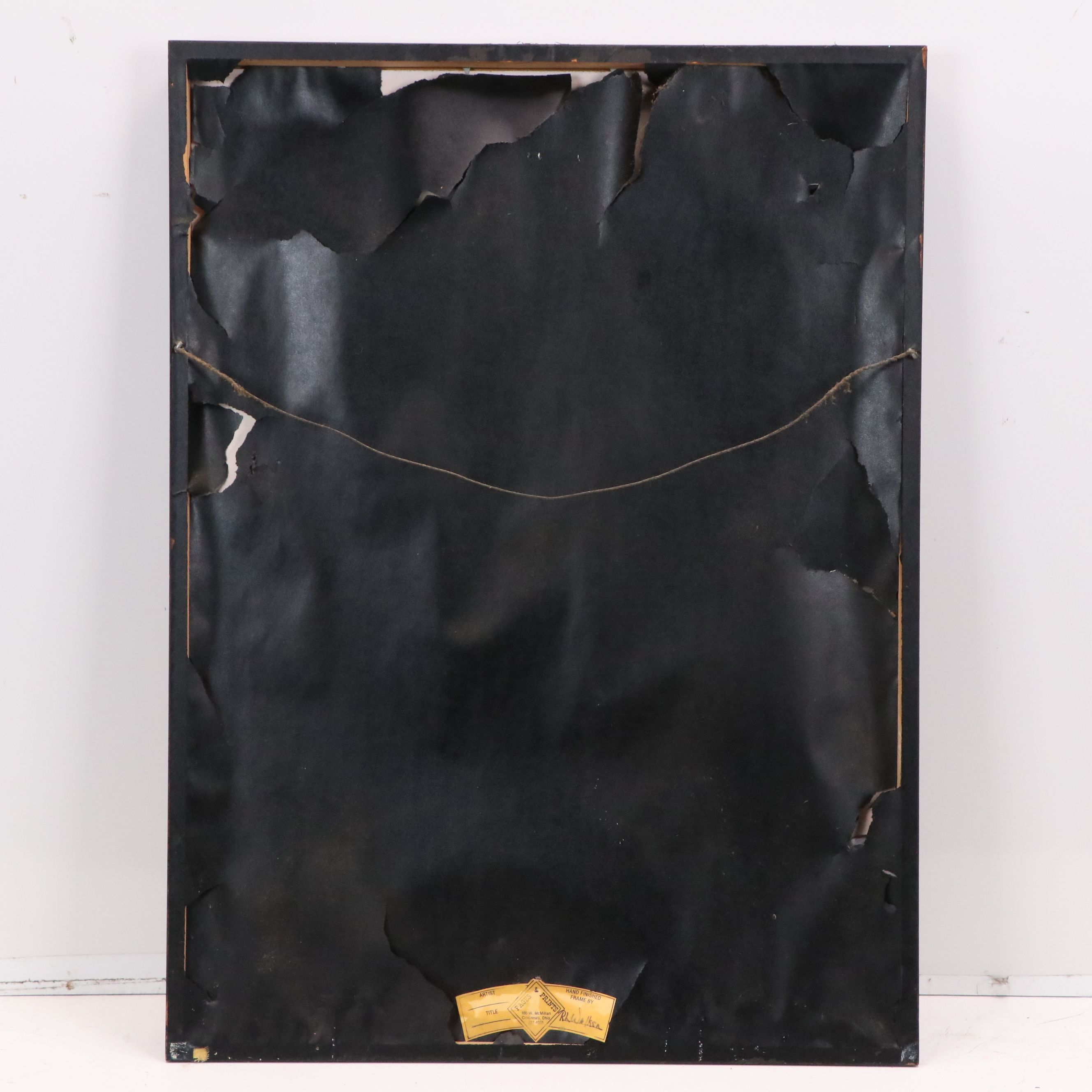 Lithograph Poster "Findlay Market: Cincinnati's Historical Marketplace," 20th C.