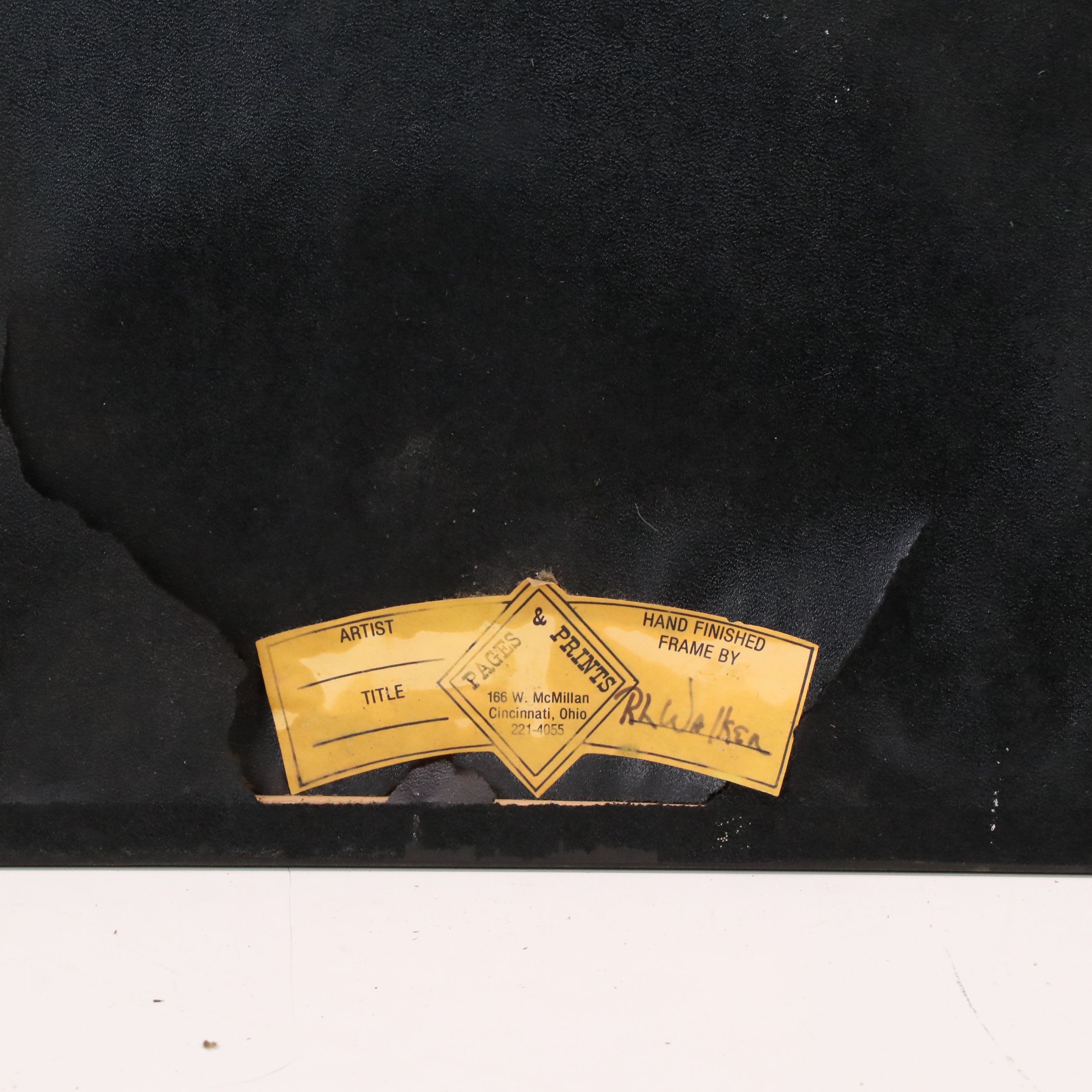 Lithograph Poster "Findlay Market: Cincinnati's Historical Marketplace," 20th C.