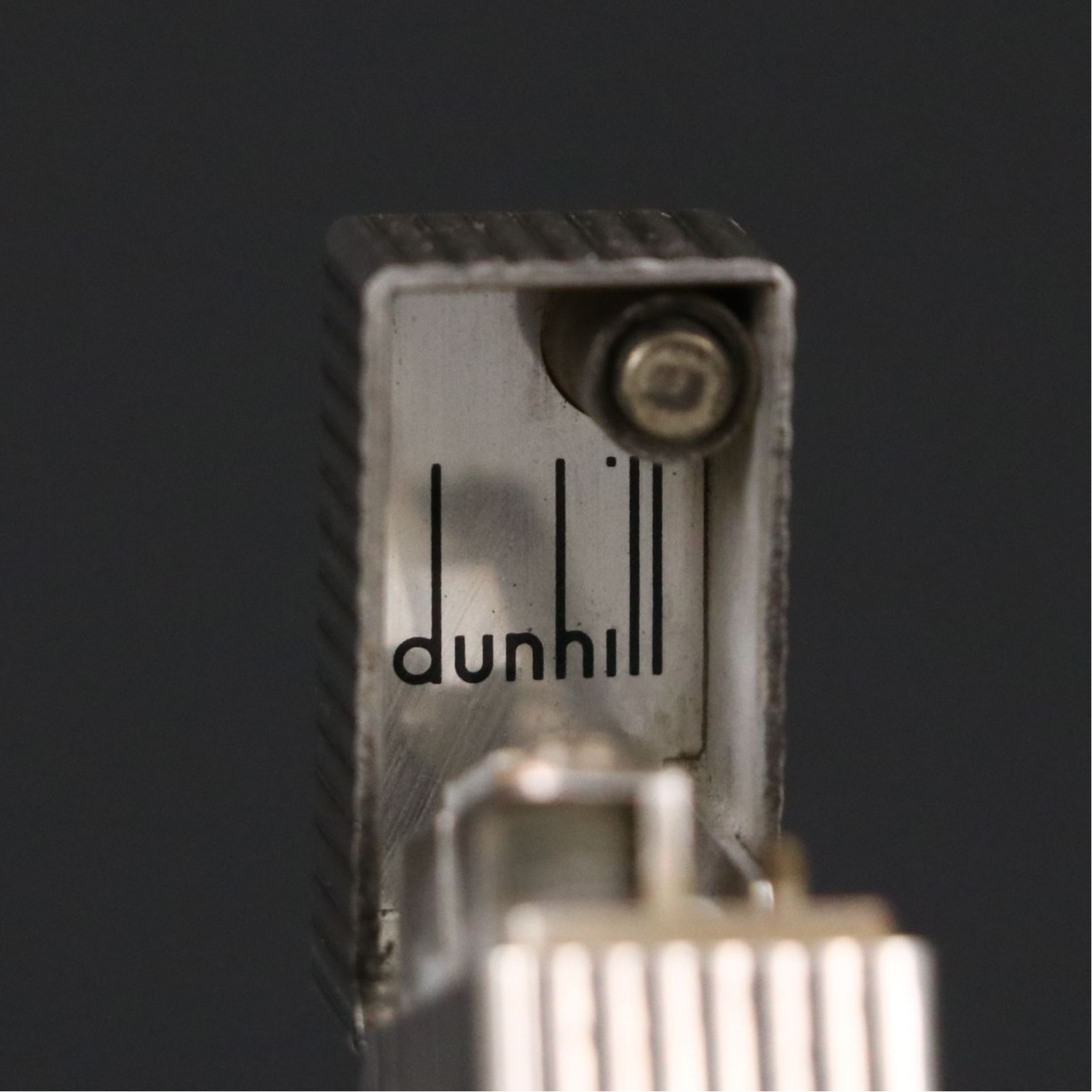 Alfred Dunhill Silver Plate Butane Lighter, Mid-20th Century
