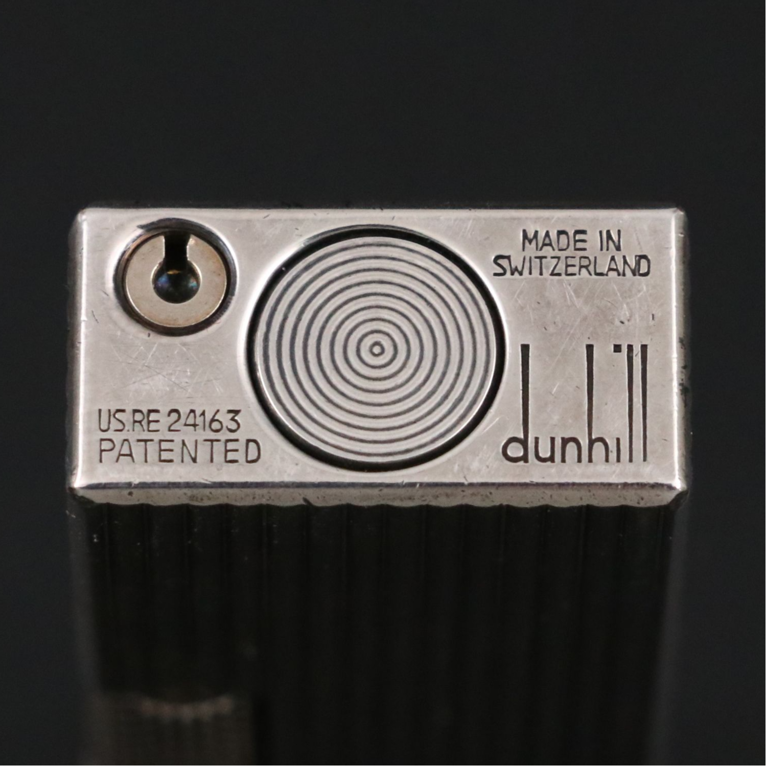 Alfred Dunhill Silver Plate Butane Lighter, Mid-20th Century
