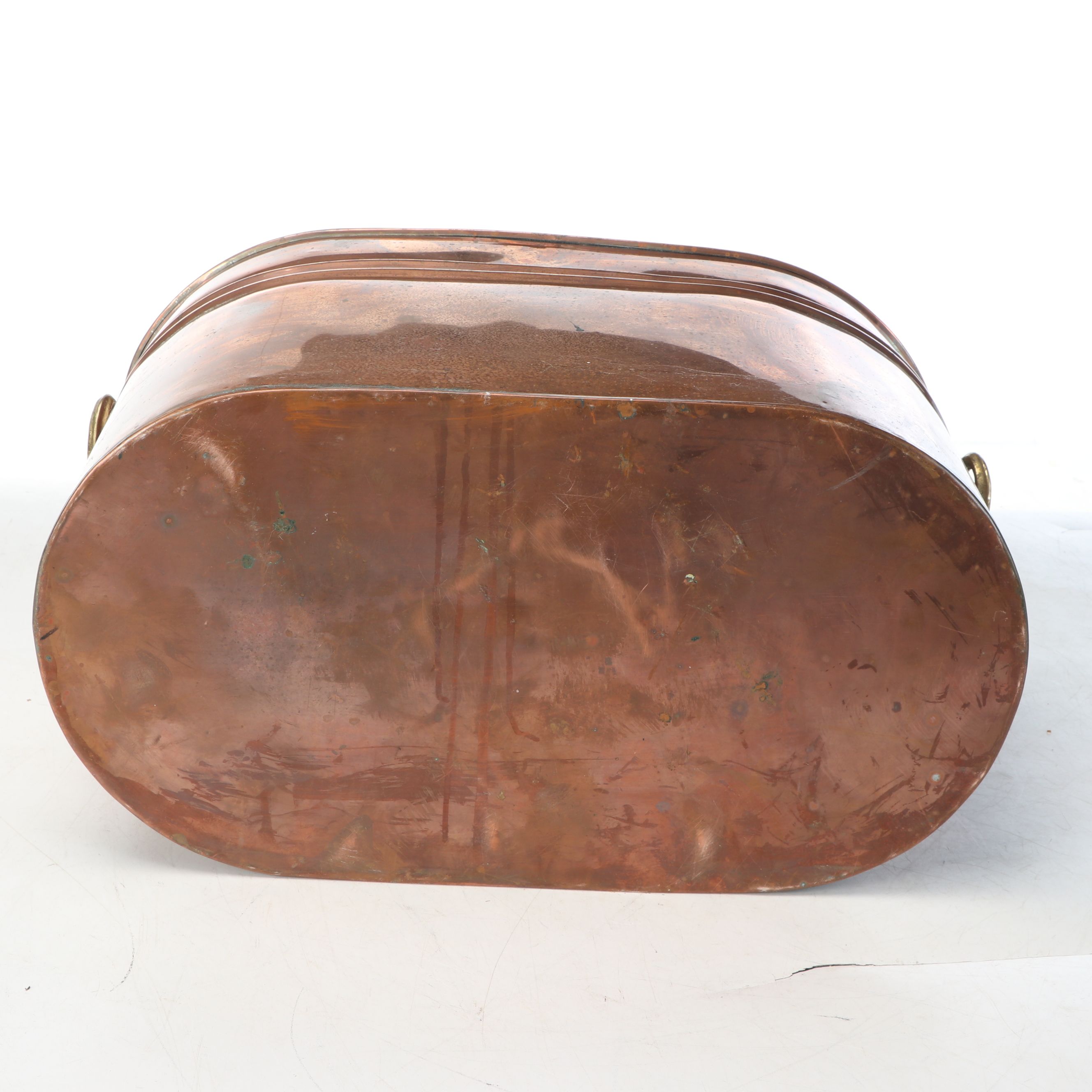 Rustic Copper Boiler Wash Tub