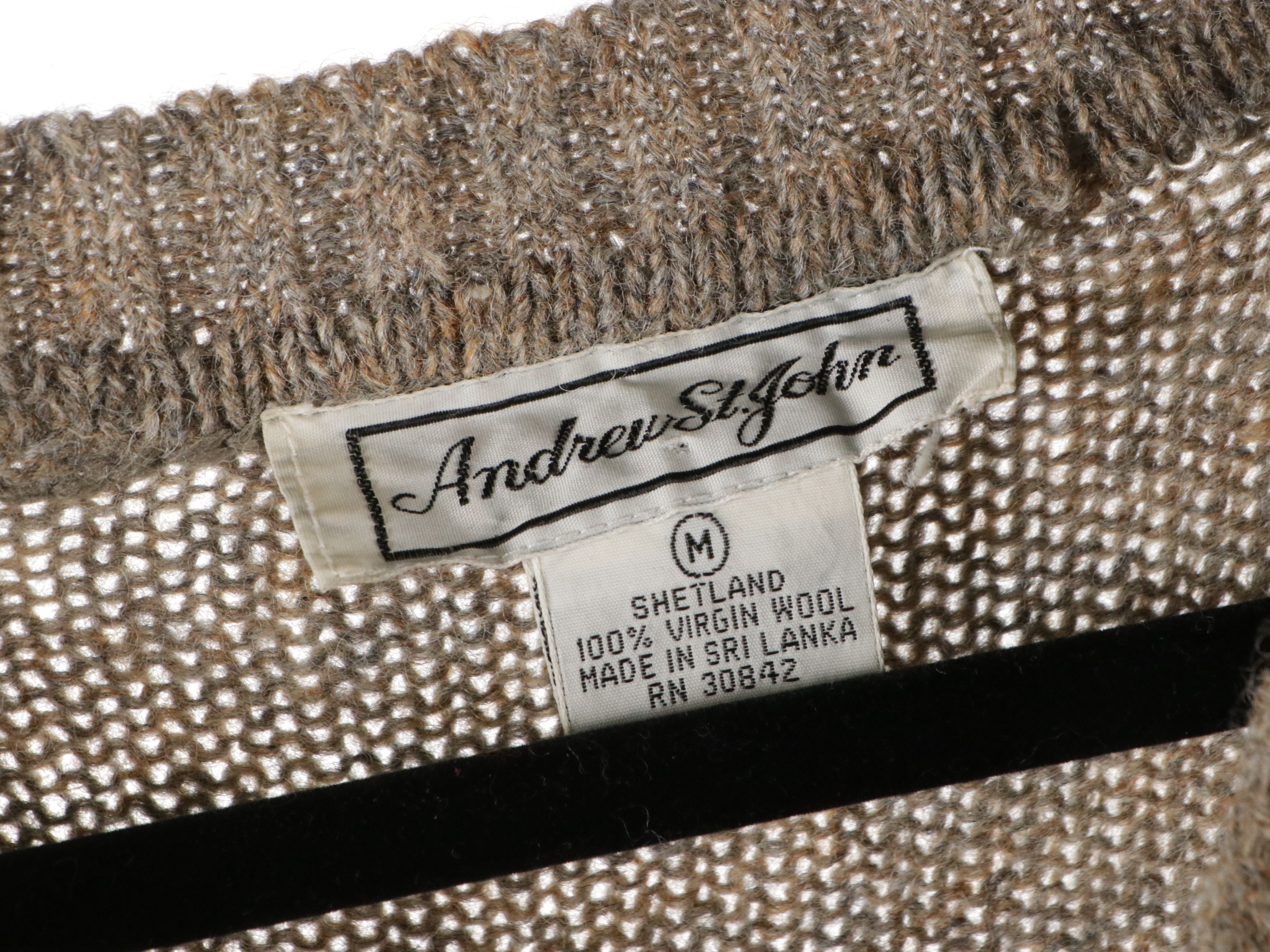 Scottish Shetland Wool Sweaters and Saks Fifth Avenue Wool Sweaters