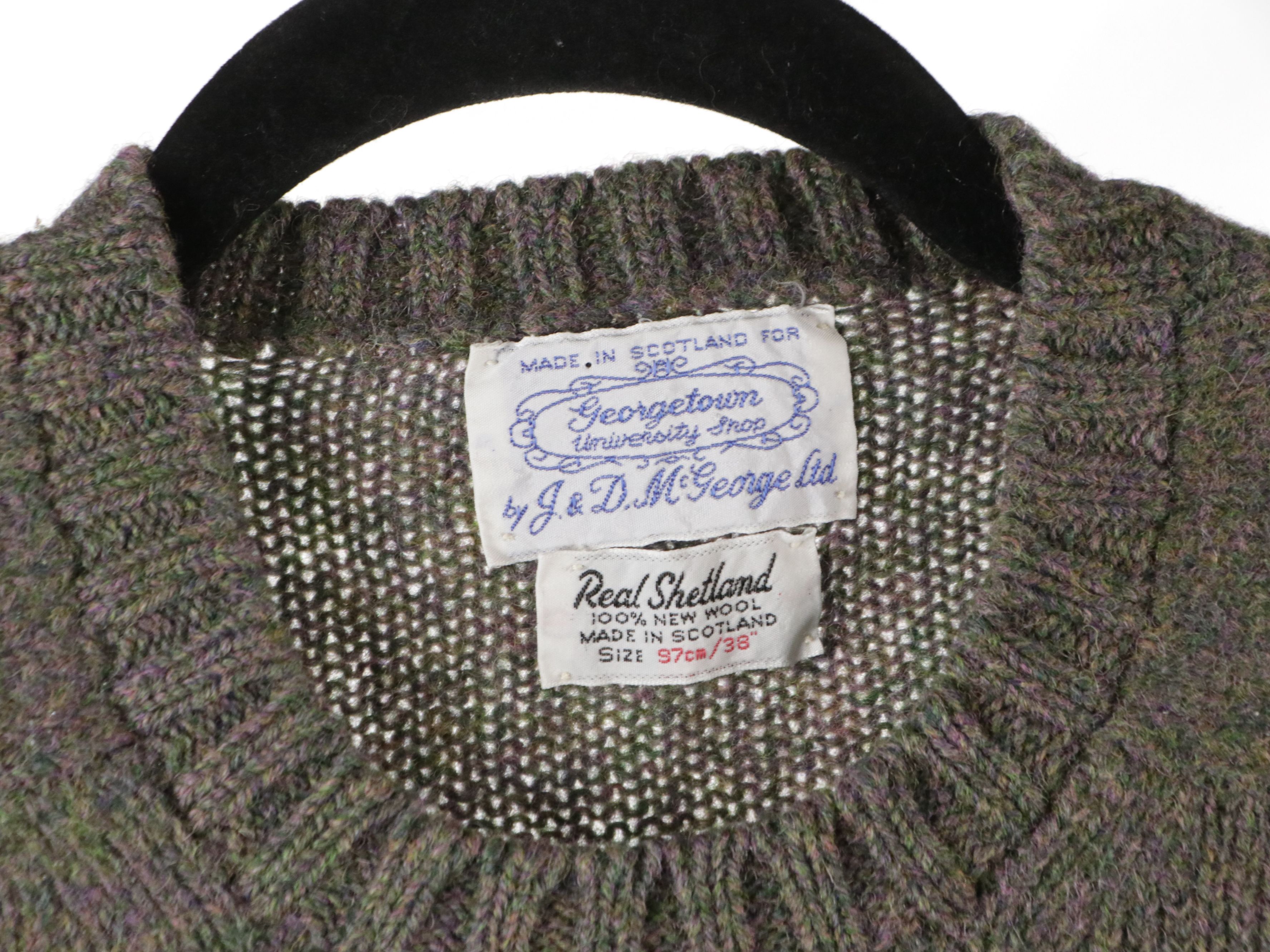Scottish Shetland Wool Sweaters and Saks Fifth Avenue Wool Sweaters