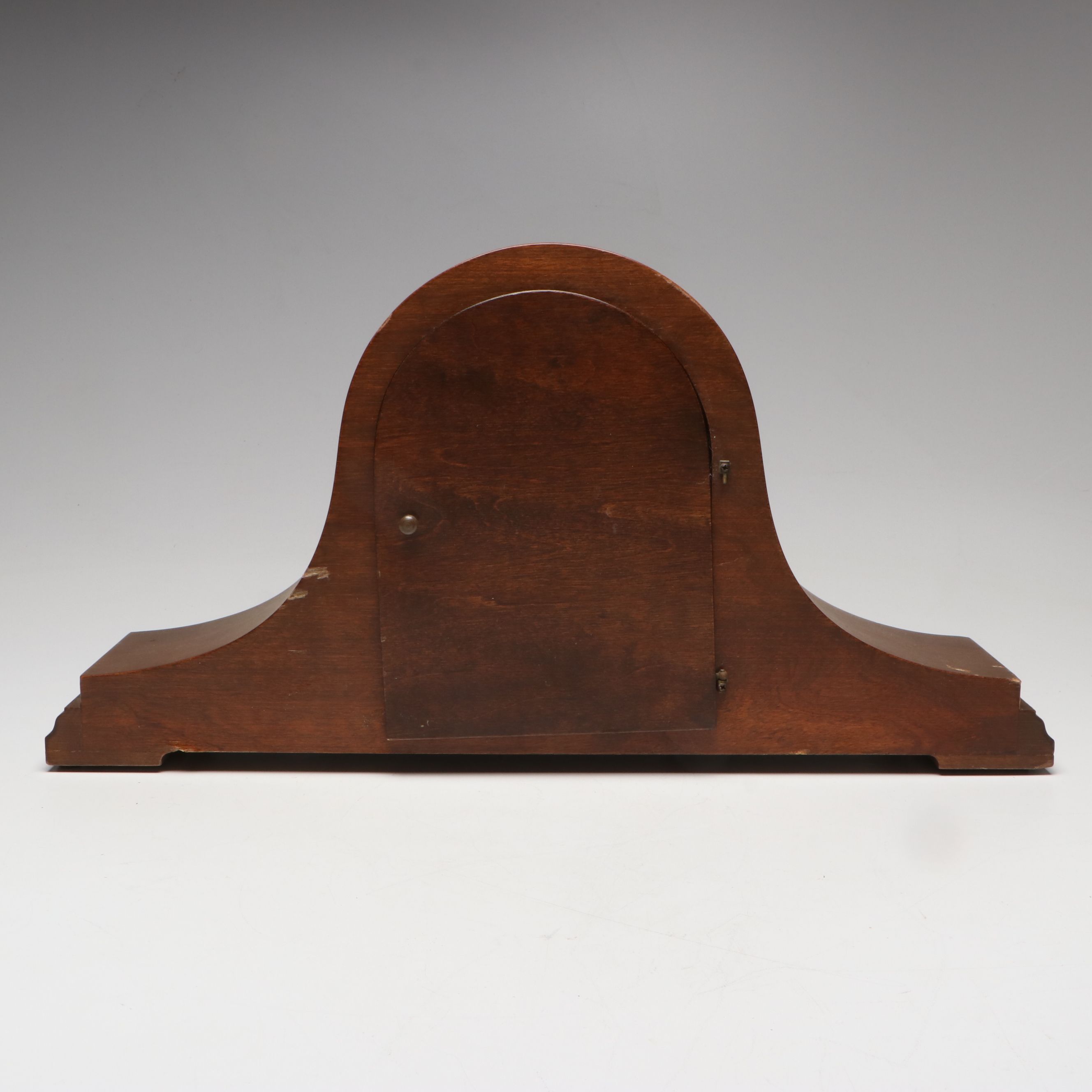 Bulova Mantel Clock, and Wood Jewelry Box