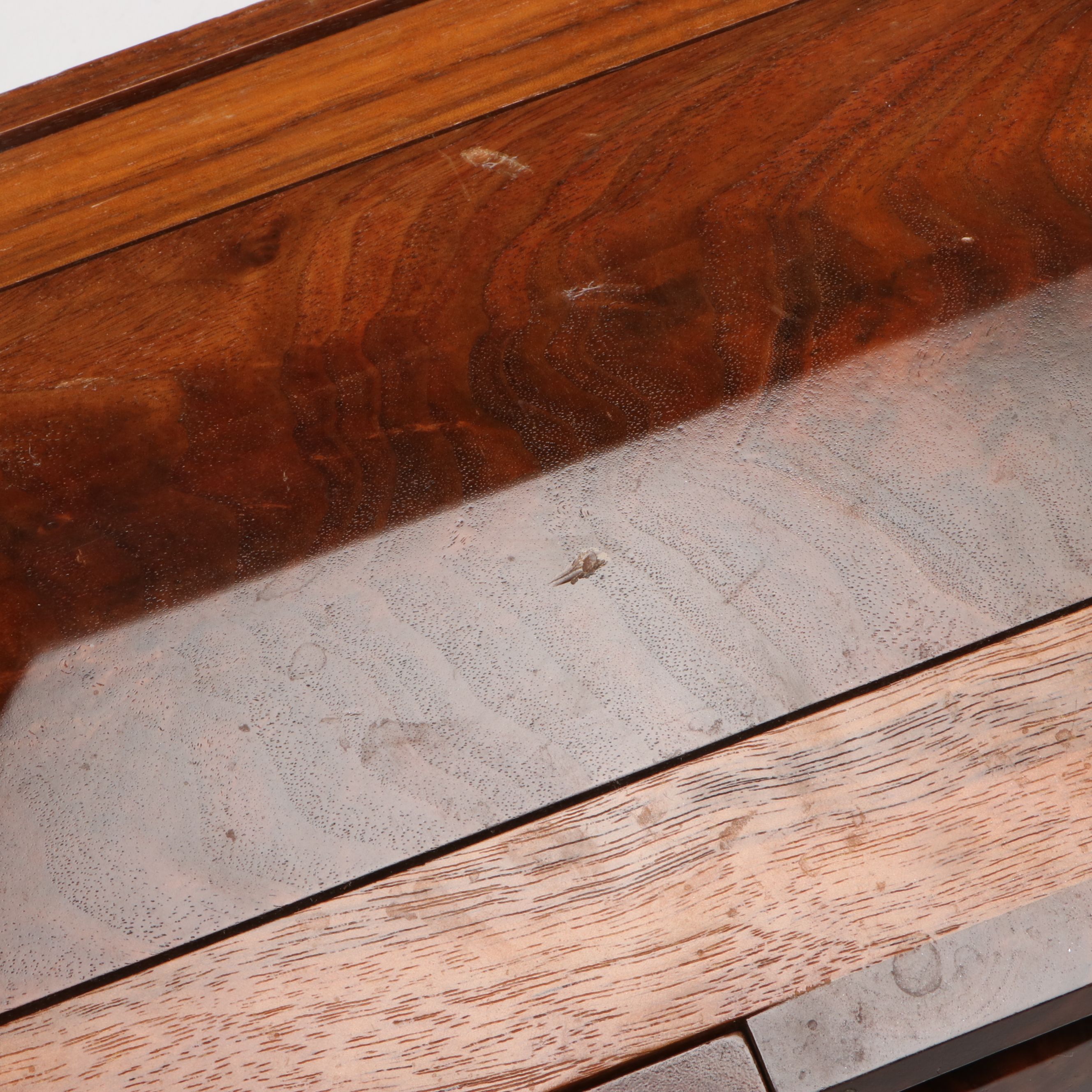 Bulova Mantel Clock, and Wood Jewelry Box