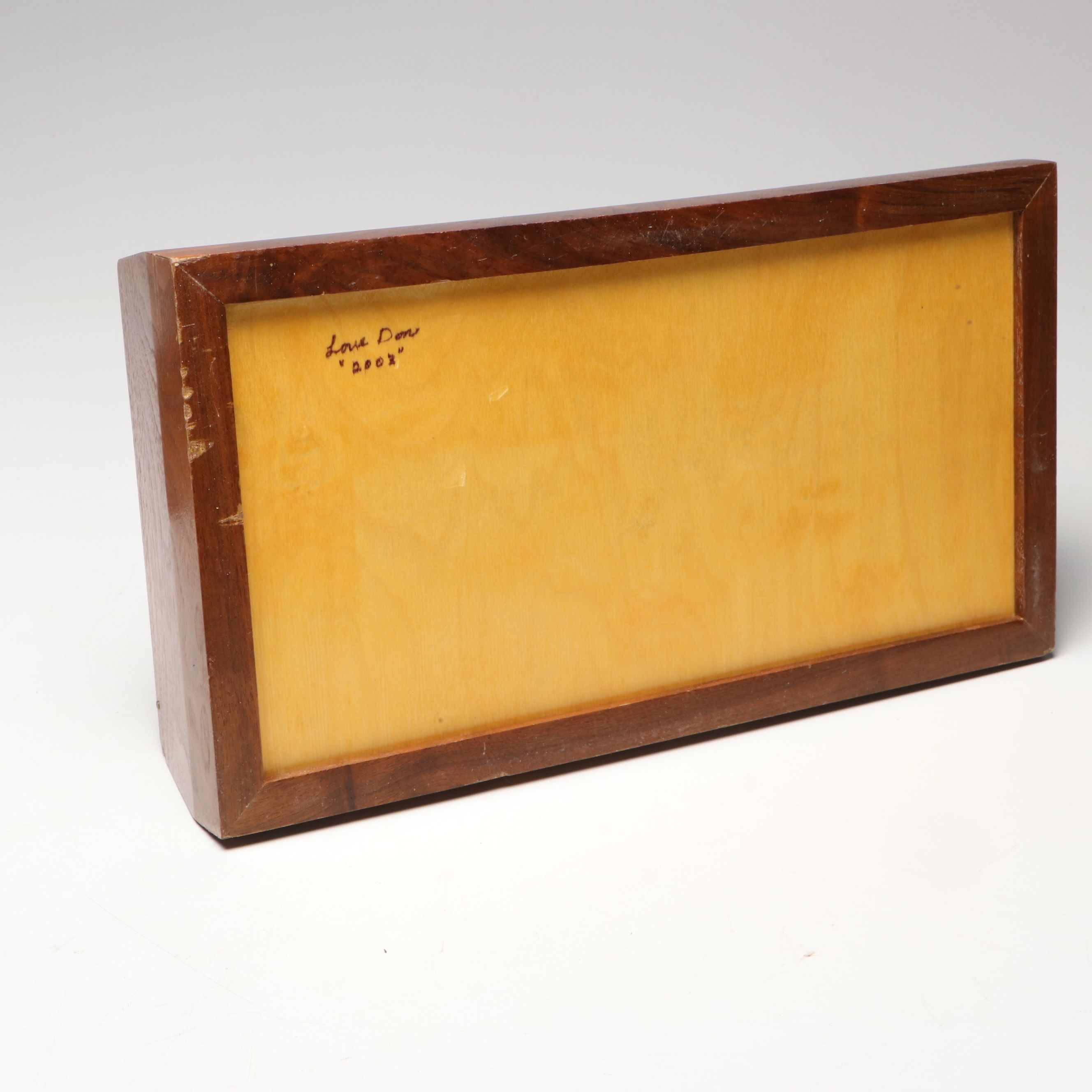 Bulova Mantel Clock, and Wood Jewelry Box