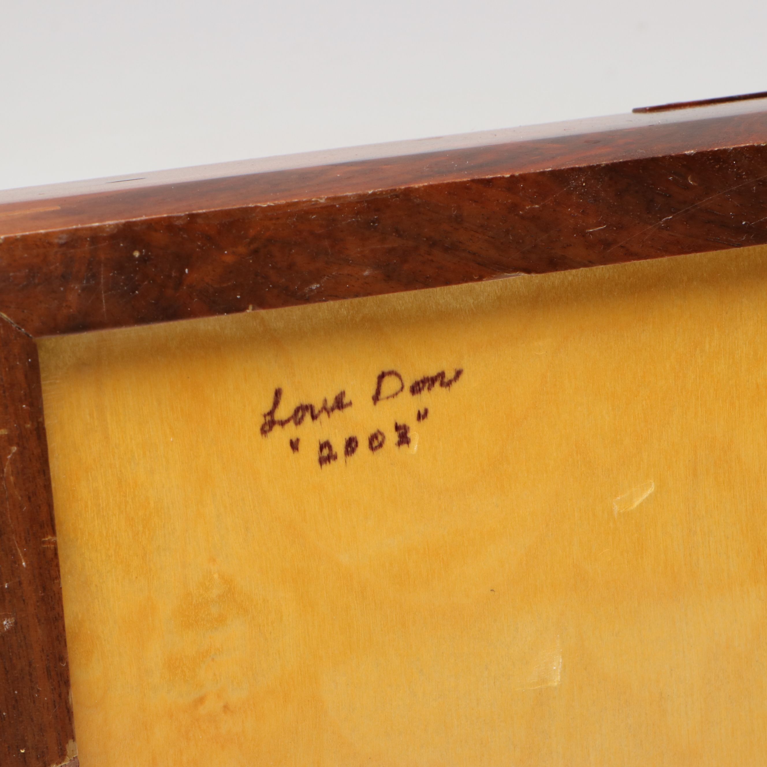 Bulova Mantel Clock, and Wood Jewelry Box