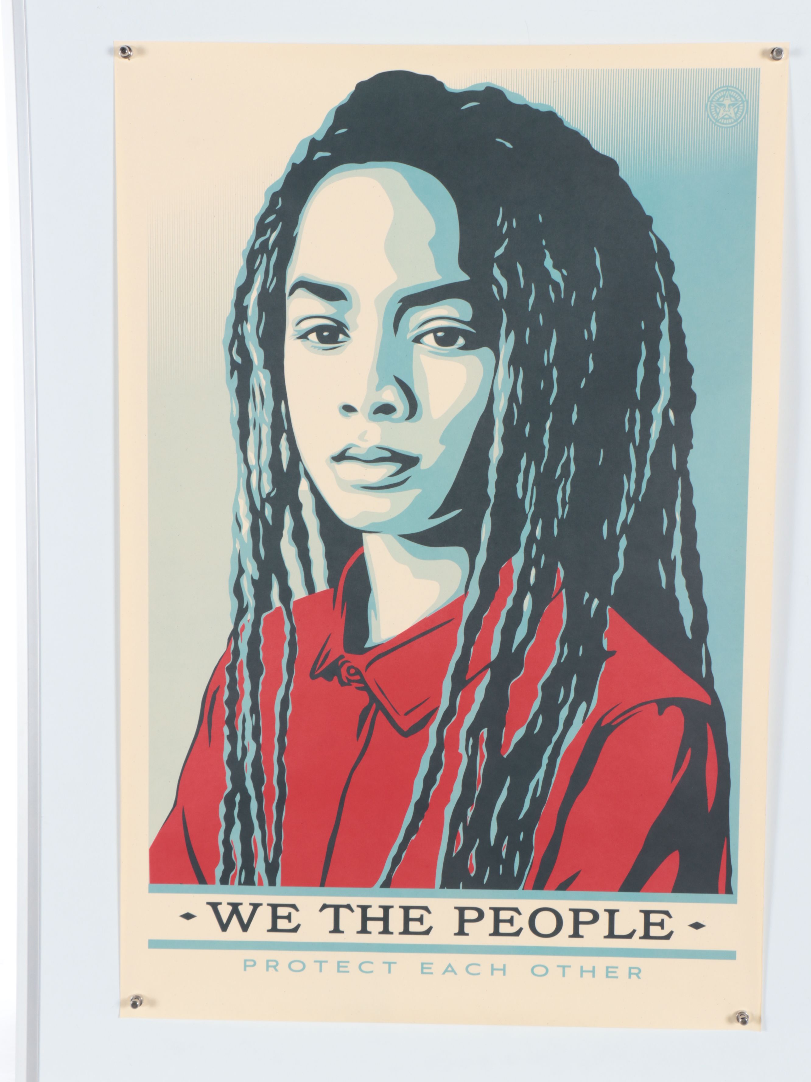 Shepard Fairey Three Gicleé "We the People" Posters, 2017