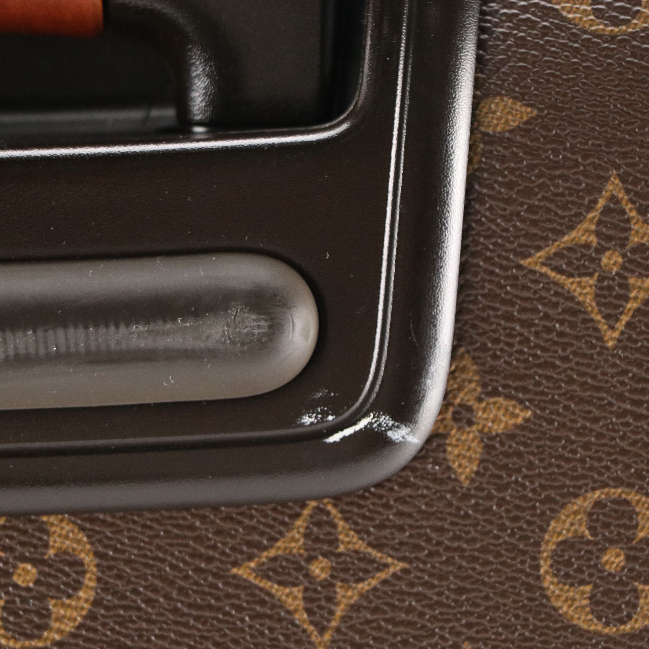 Louis Vuitton Zephyr 55 Rolling Luggage in Monogram Canvas & Leather, With Cover