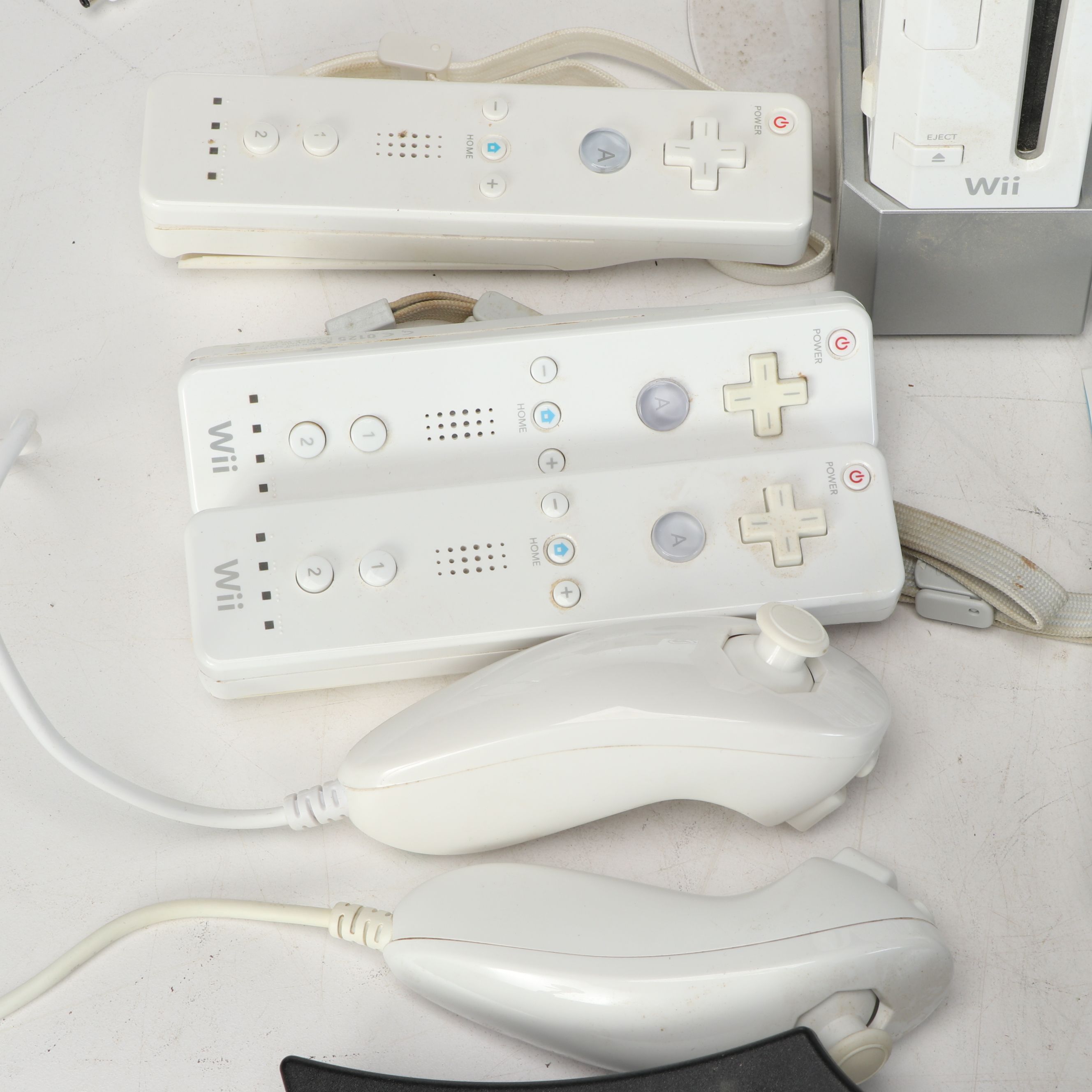 Nintendo Wii with Video Games and Accessories