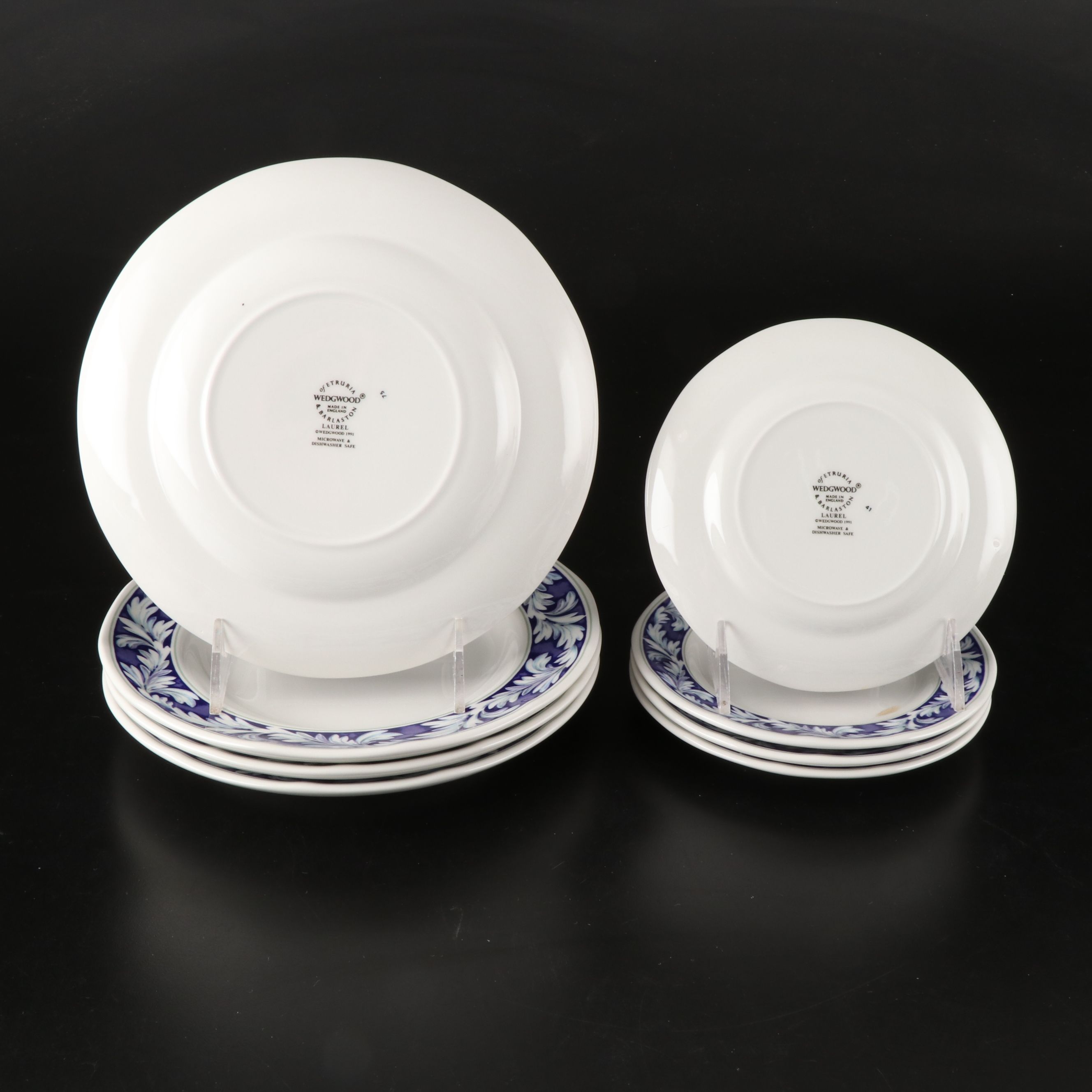 Wedgwood "Laurel" Bone China Dinnerware, 1992-1995