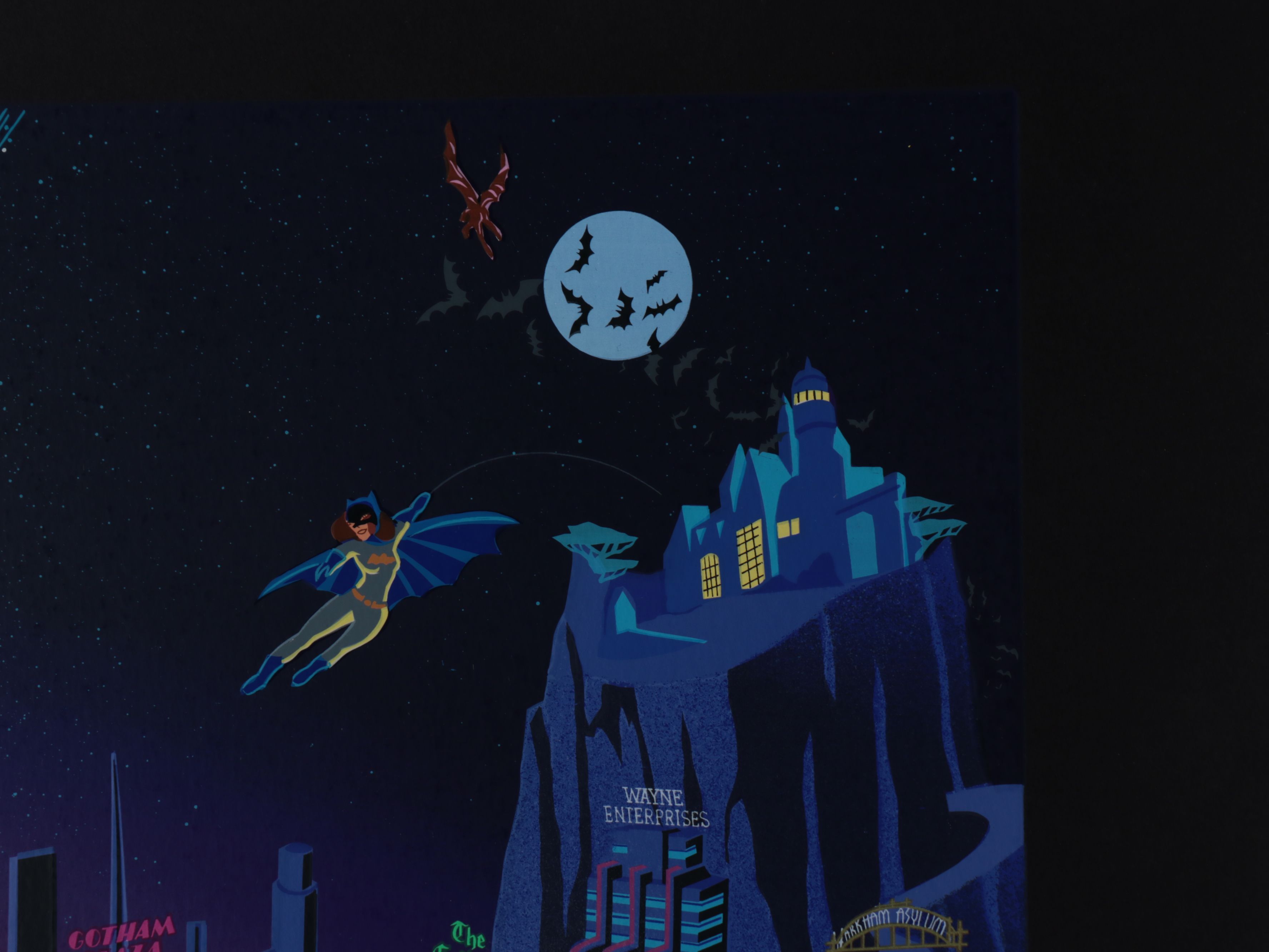 Melanie Taylor Kent Serigraph "Batman," 1994