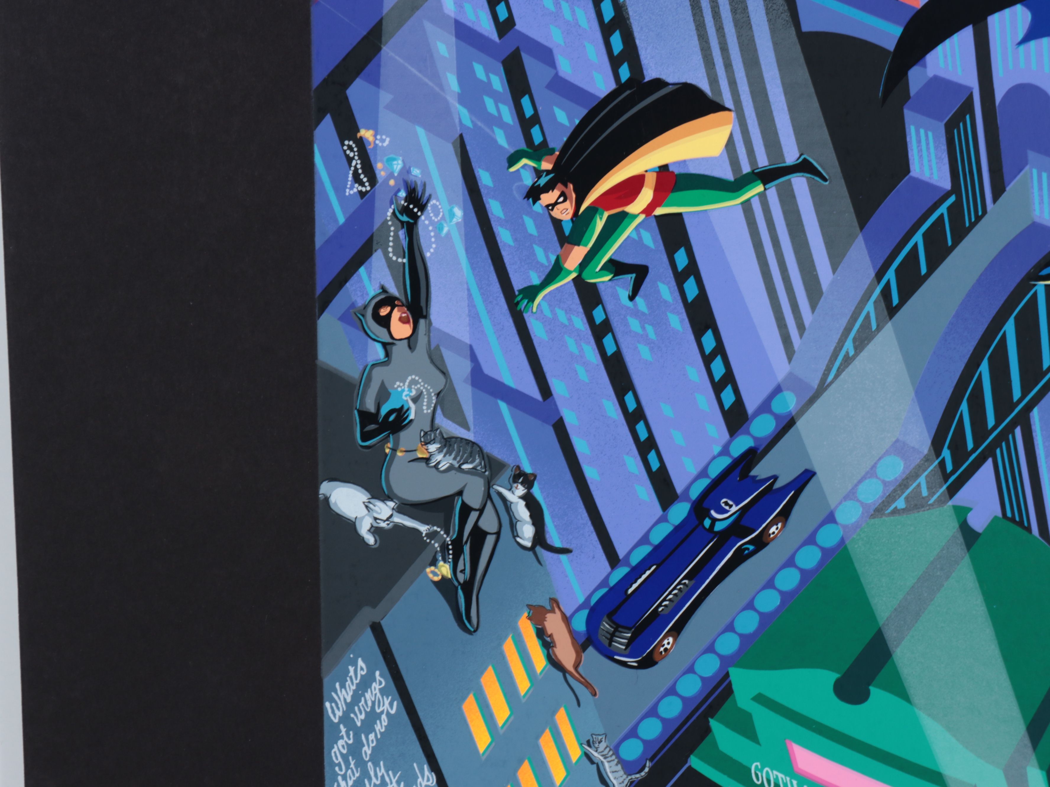 Melanie Taylor Kent Serigraph "Batman," 1994